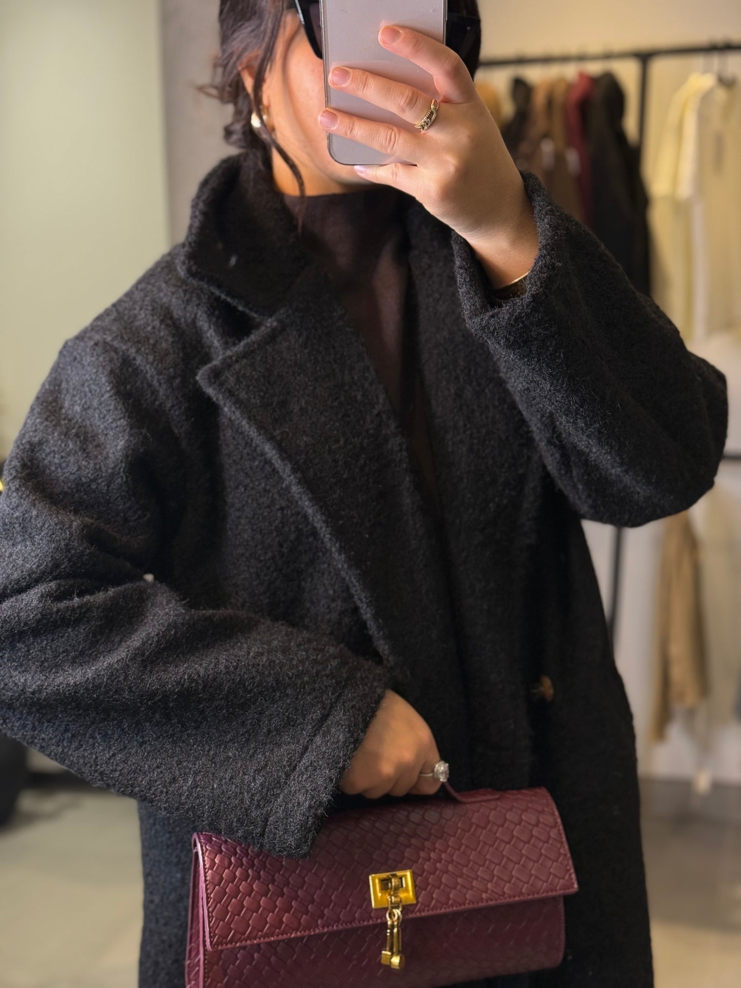 Manteau Lydia noir