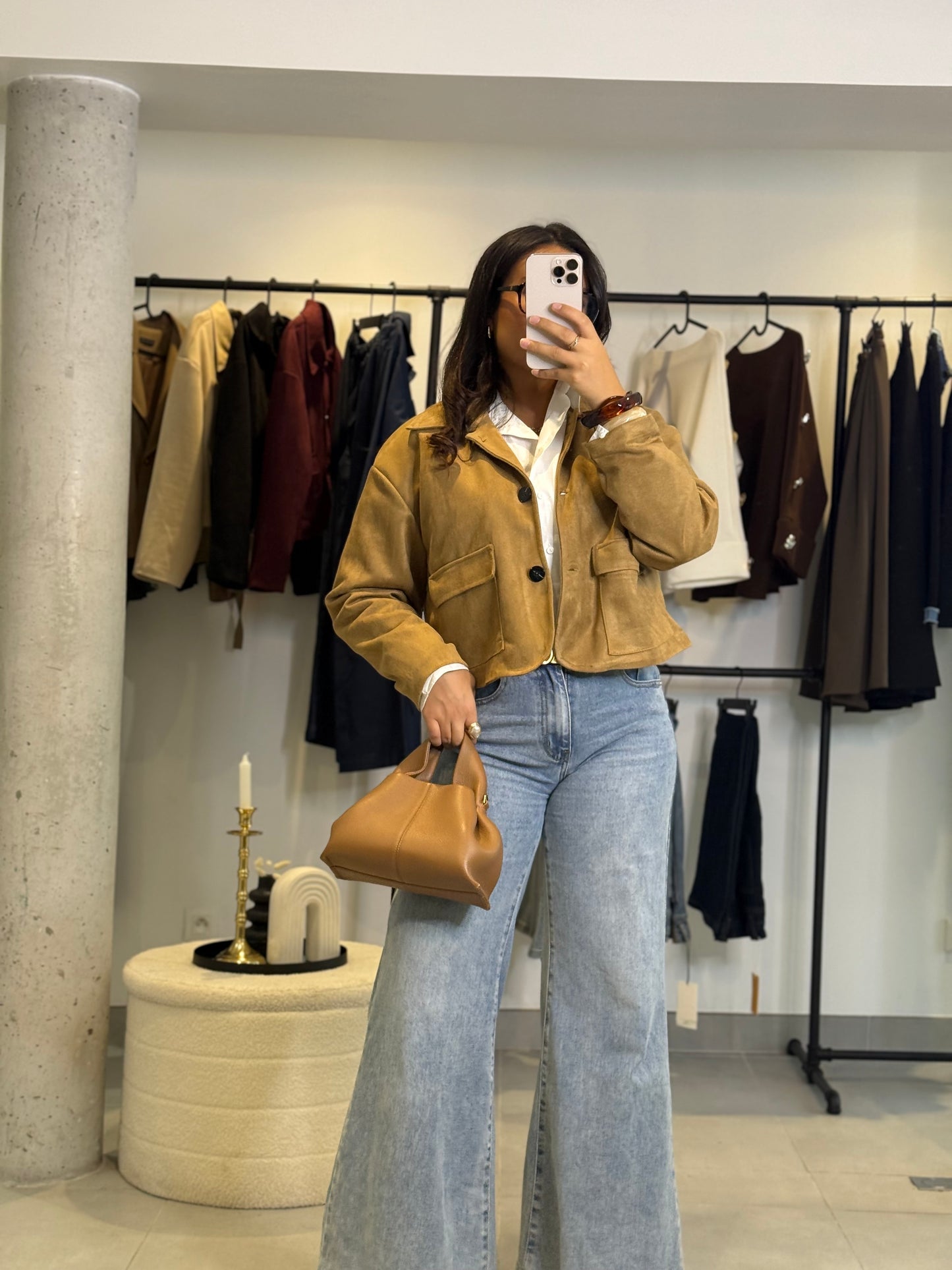 Veste Yass camel