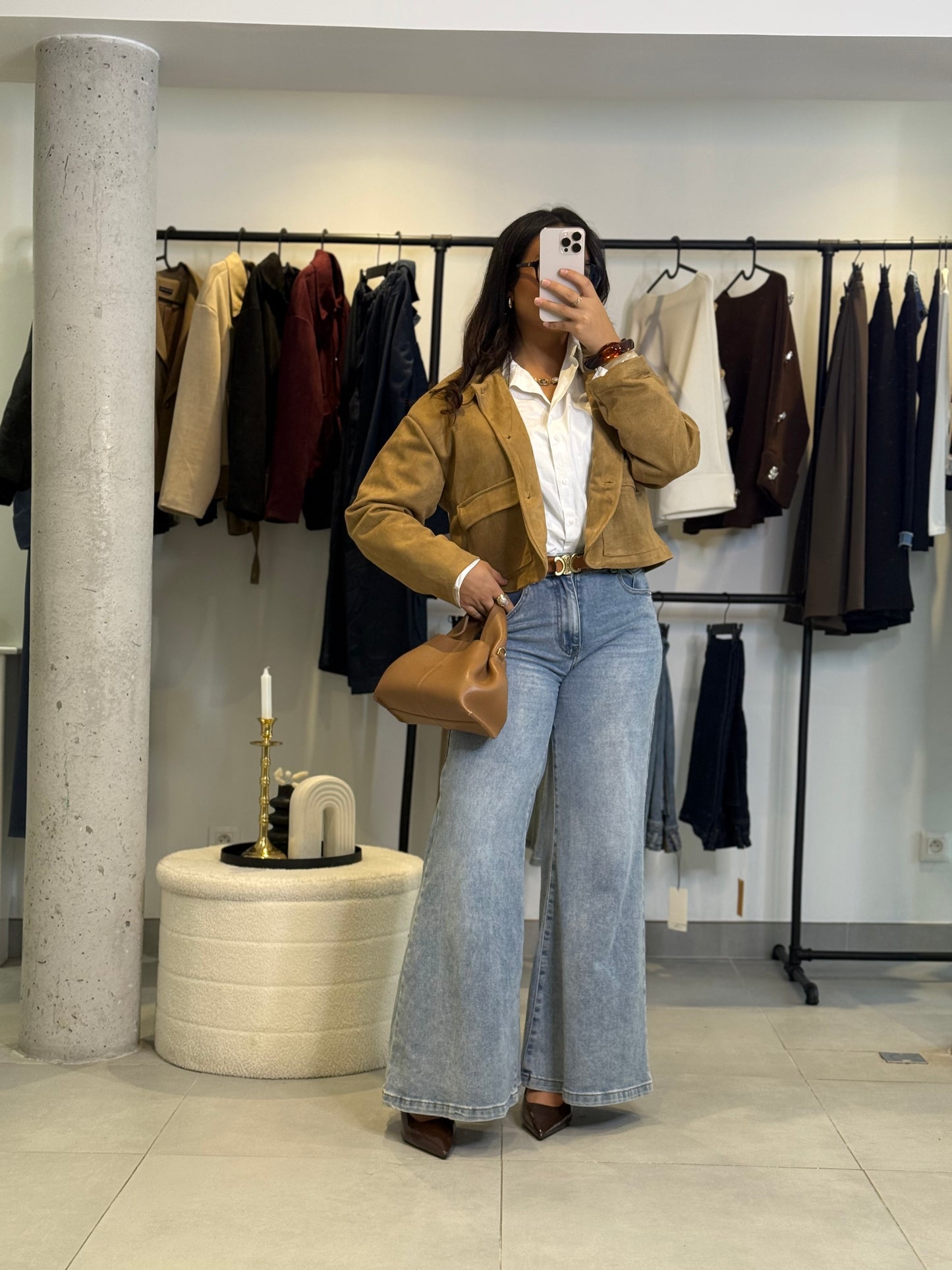 Veste Yass camel