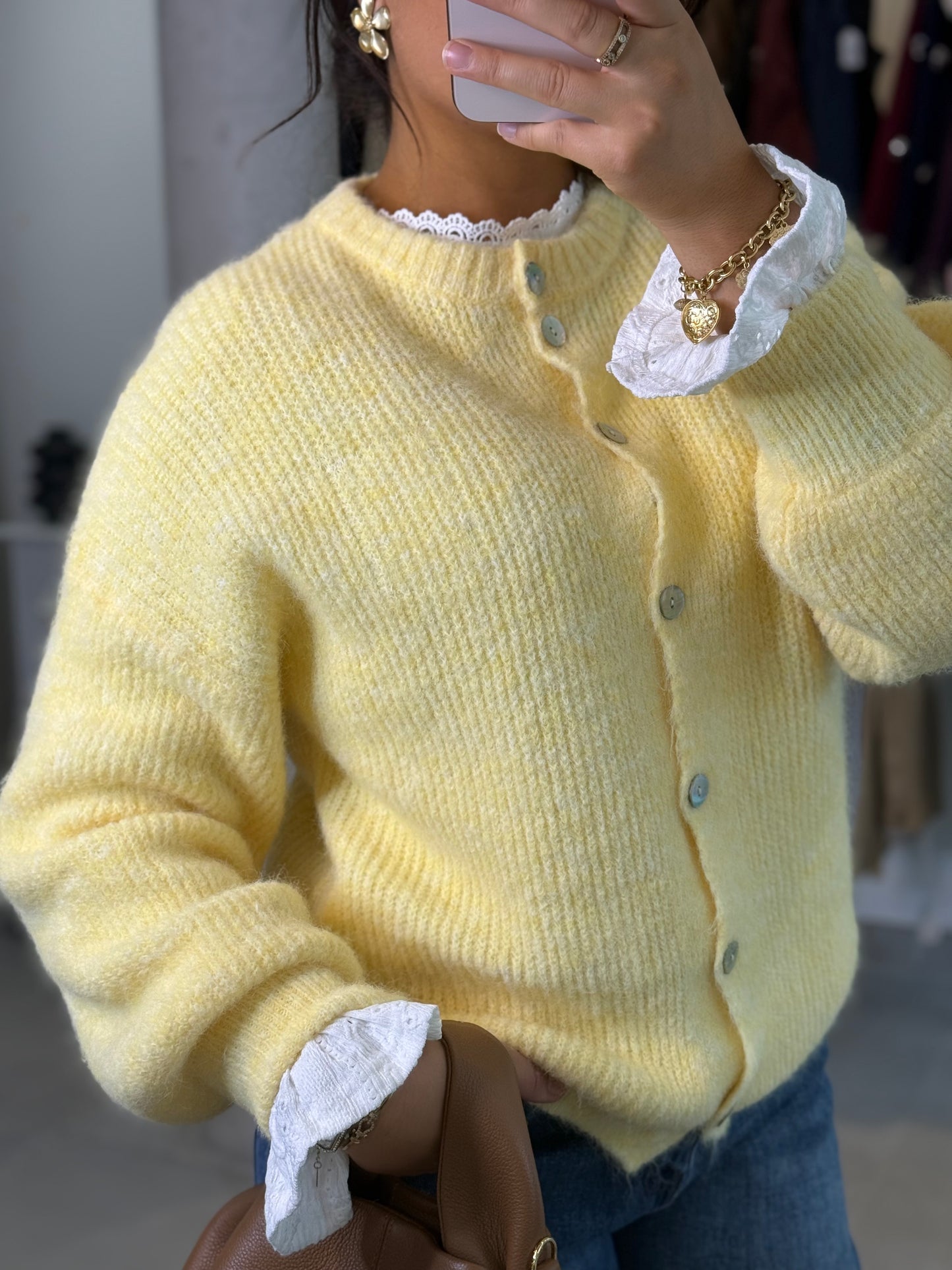 Gilet Mina jaune