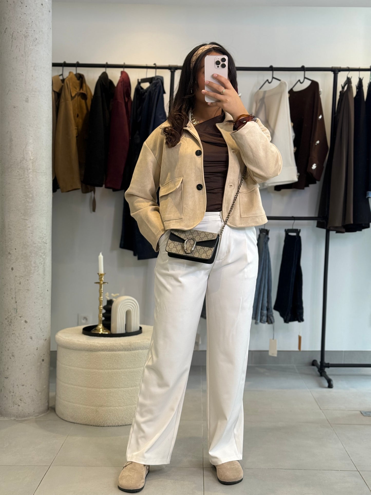 Veste Yass écru