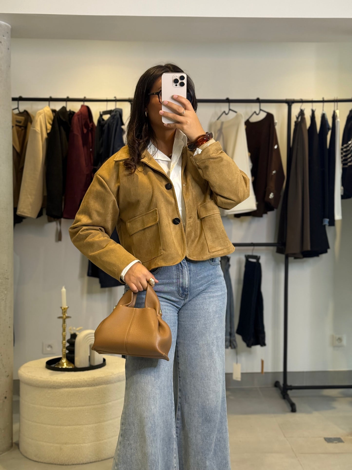 Veste Yass camel