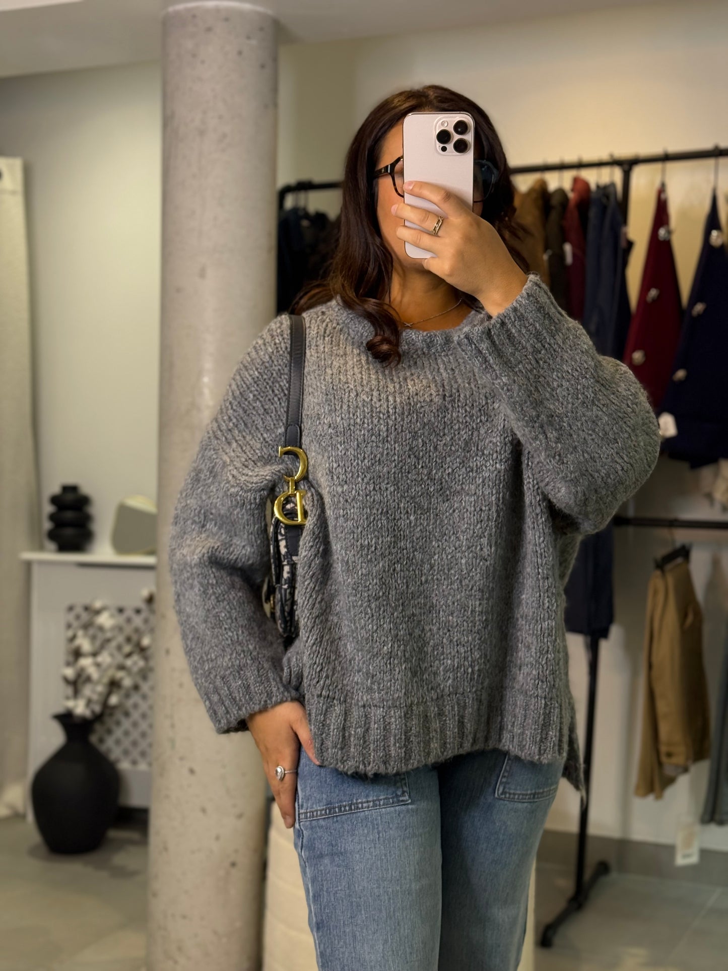 Pull Gaby gris