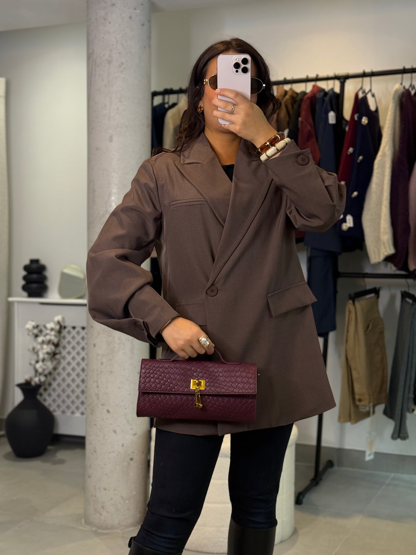Blazer Nelly marron