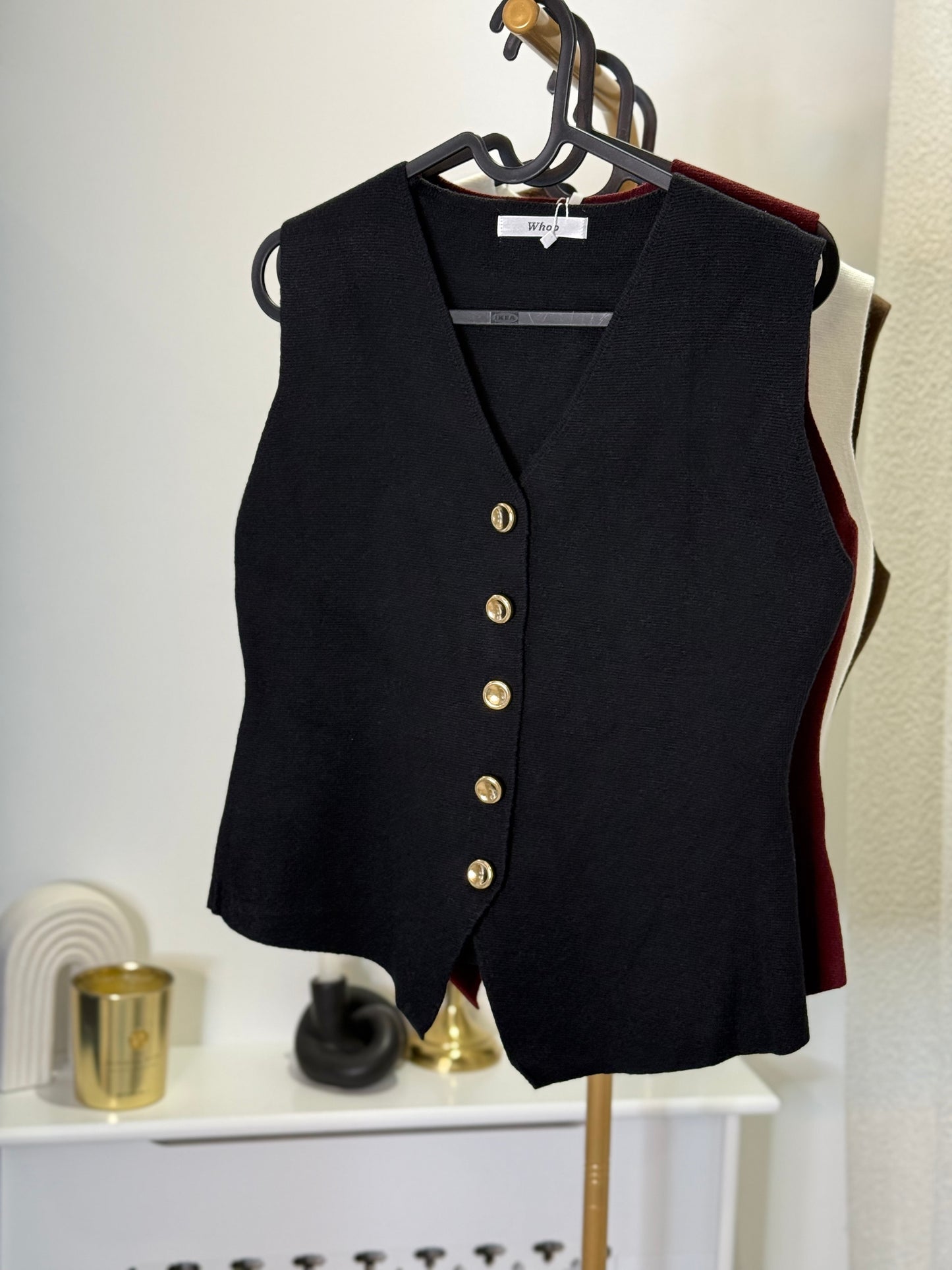 Gilet Anita noir