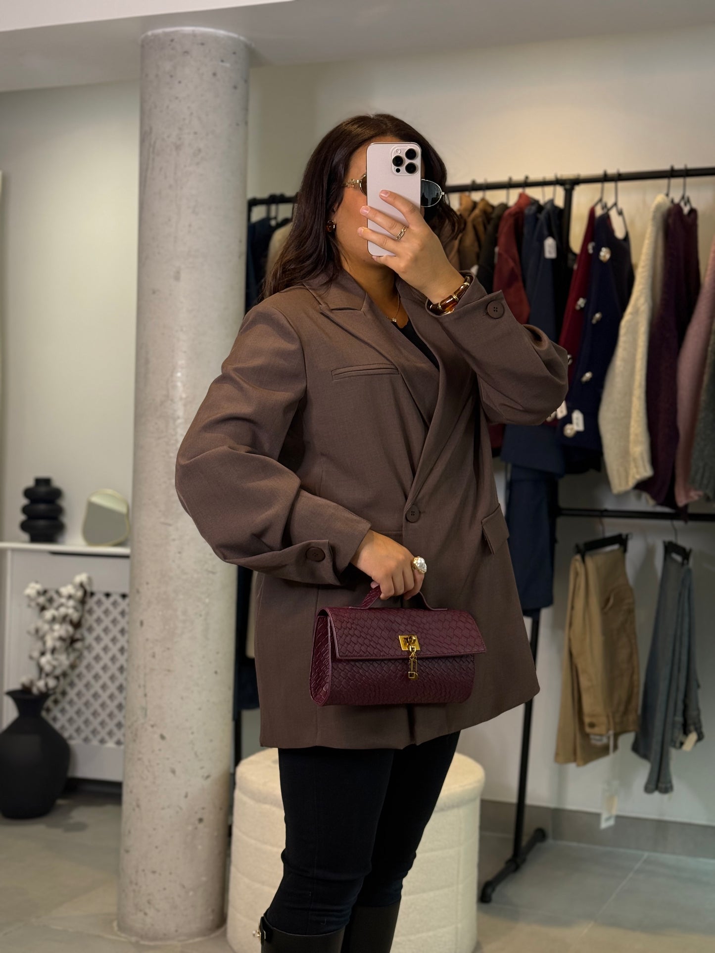 Blazer Nelly marron