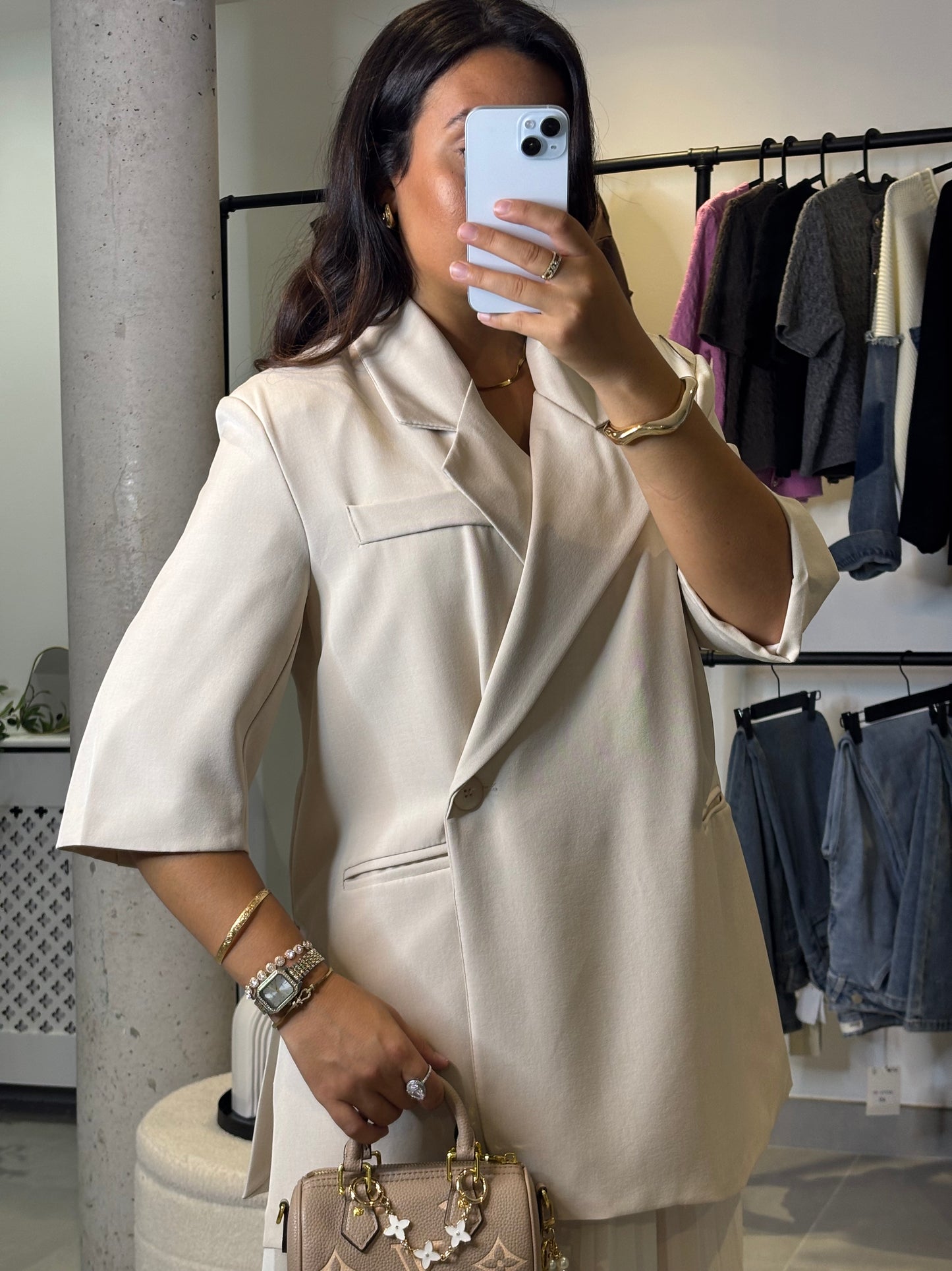Blazer Clara beige