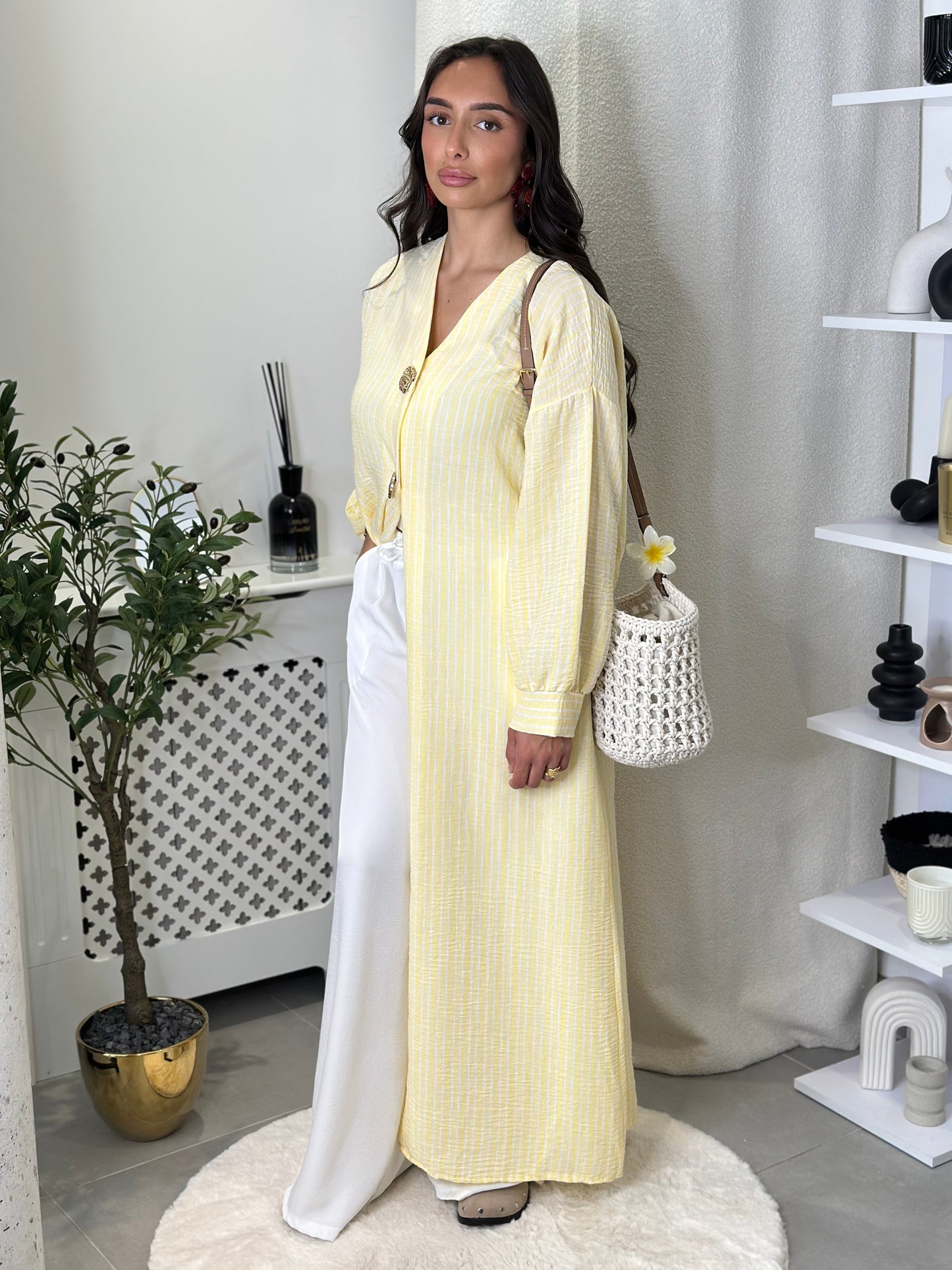 Kimono Carmen jaune