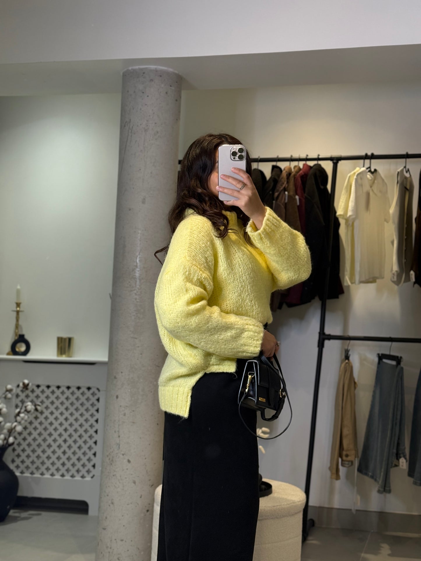 Pull Gaby jaune