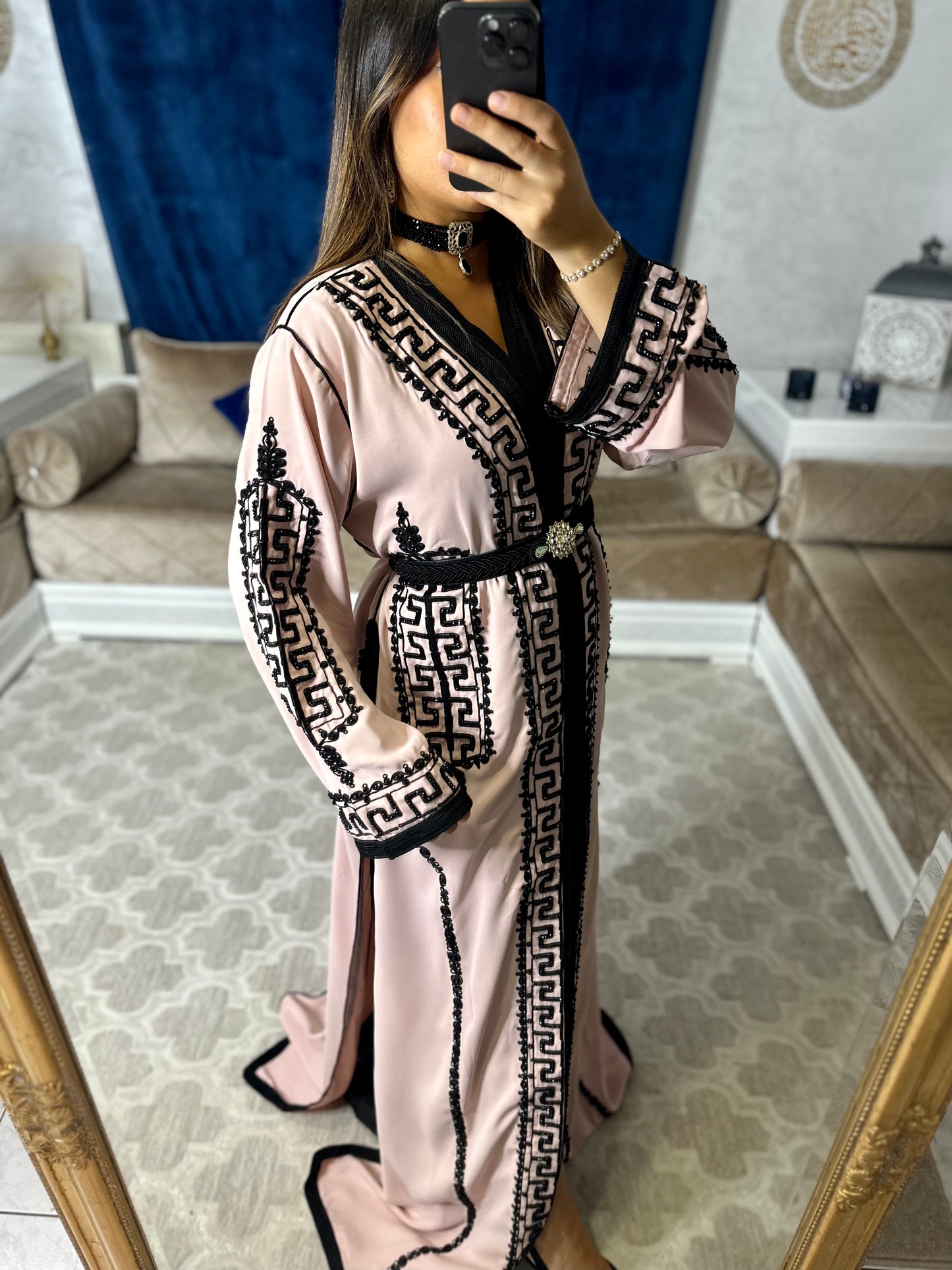 Lebsa Souad rose poudrée
