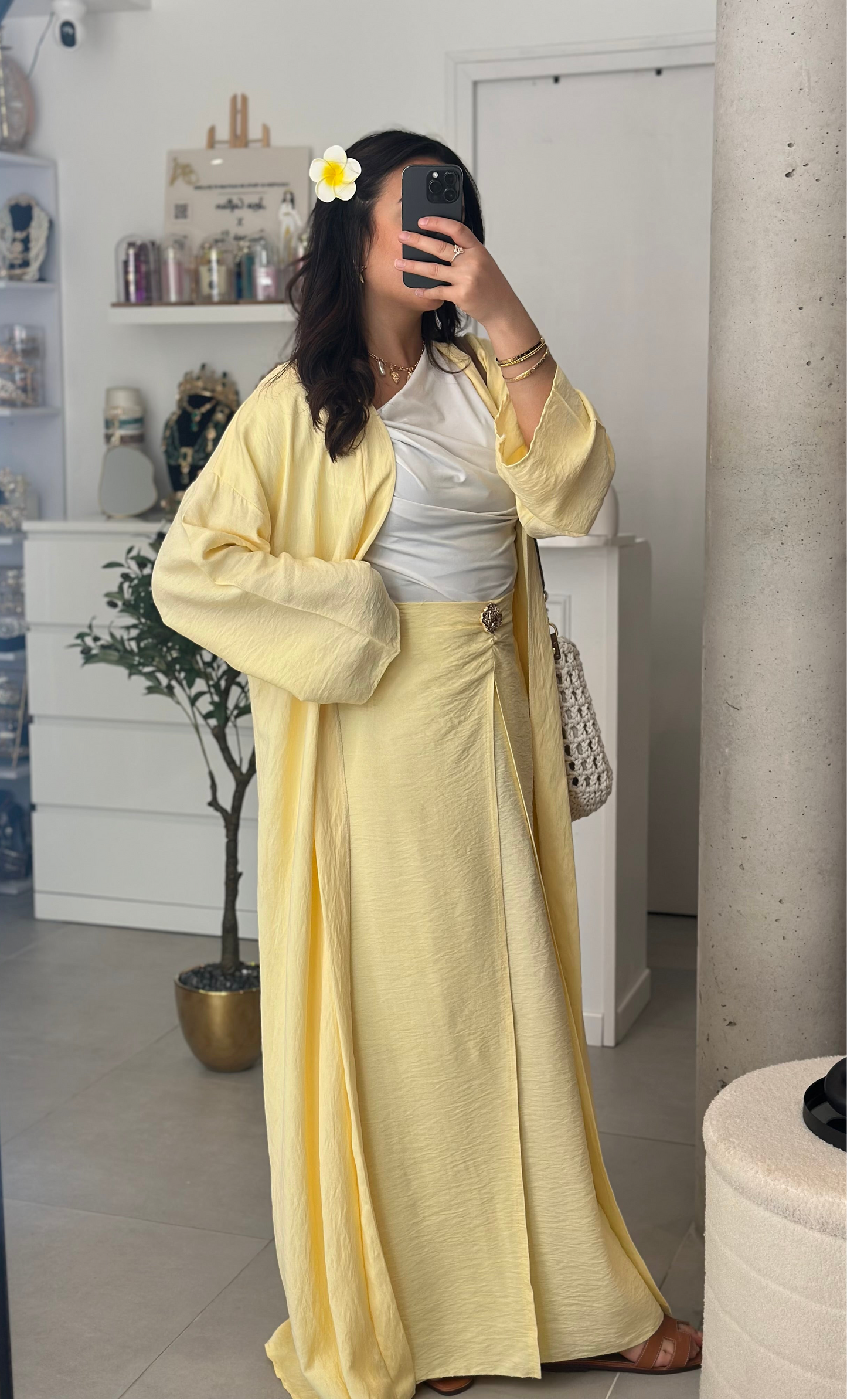 Ensemble Esme jaune