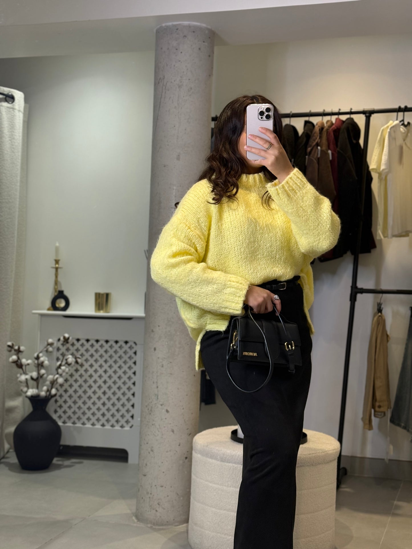 Pull Gaby jaune