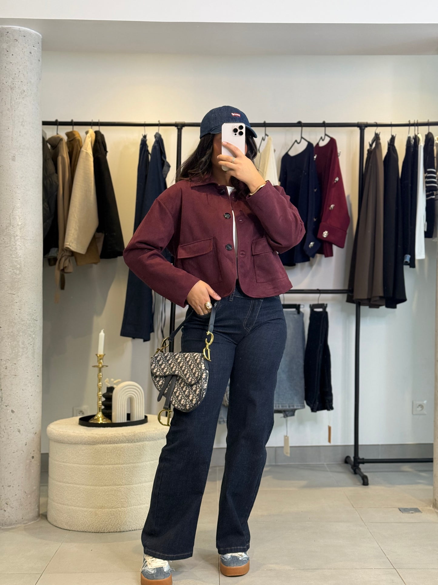 Veste Yass Bordeaux