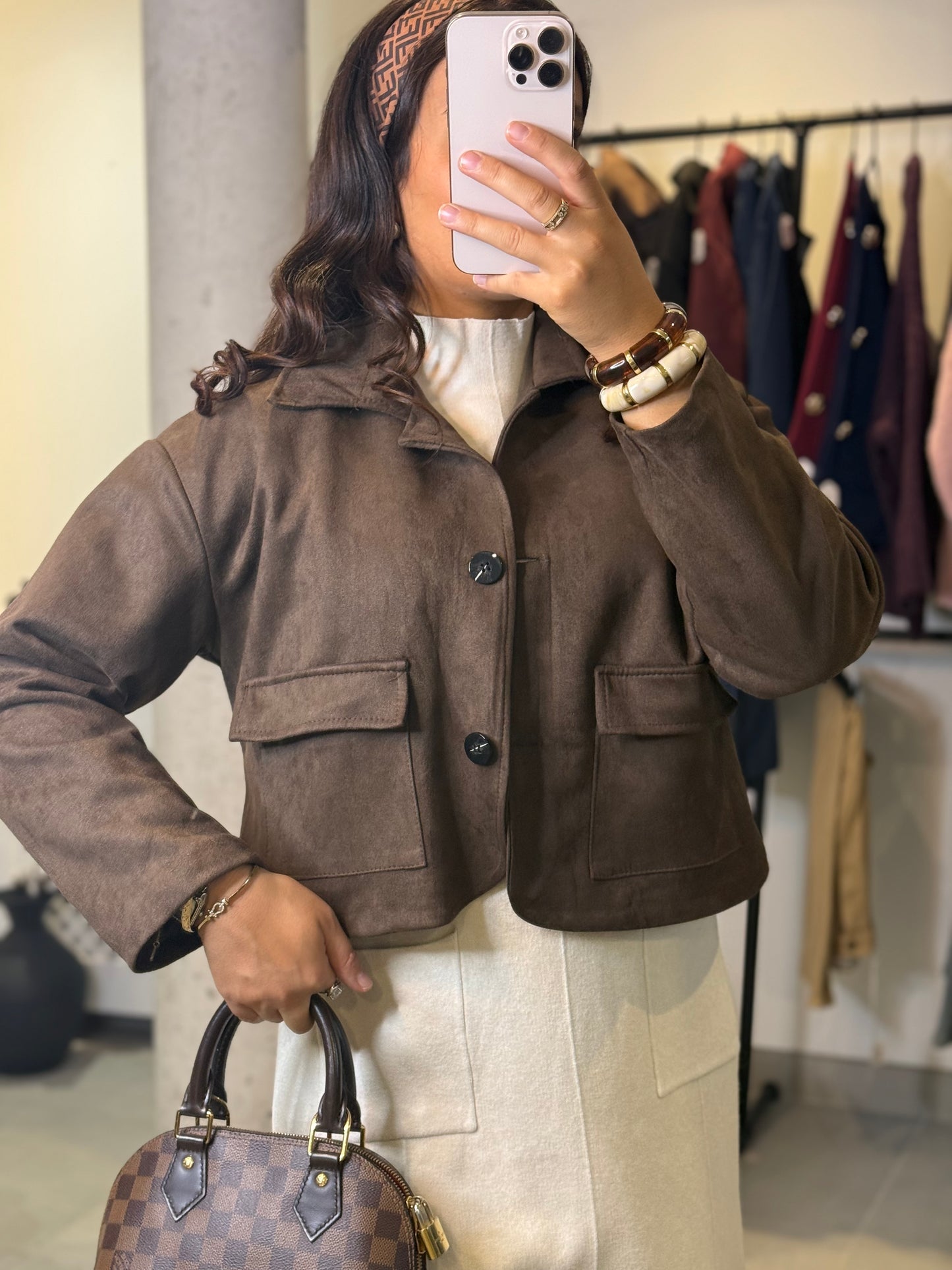 Veste Yass chocolat