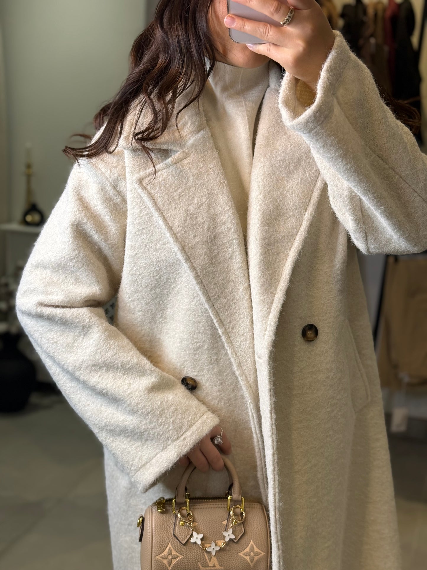 Manteau Lydia écru