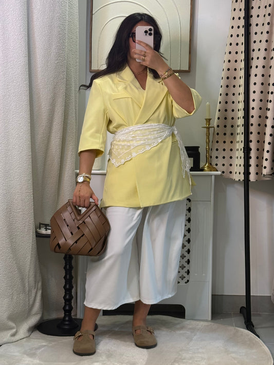 Blazer Clara jaune