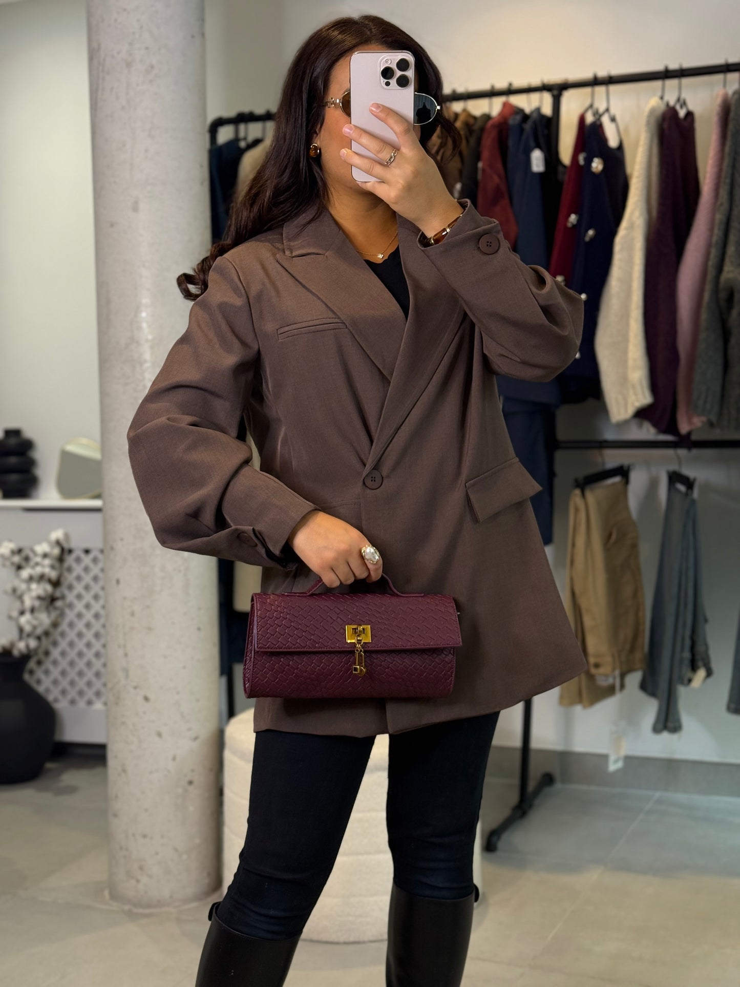 Blazer Nelly marron
