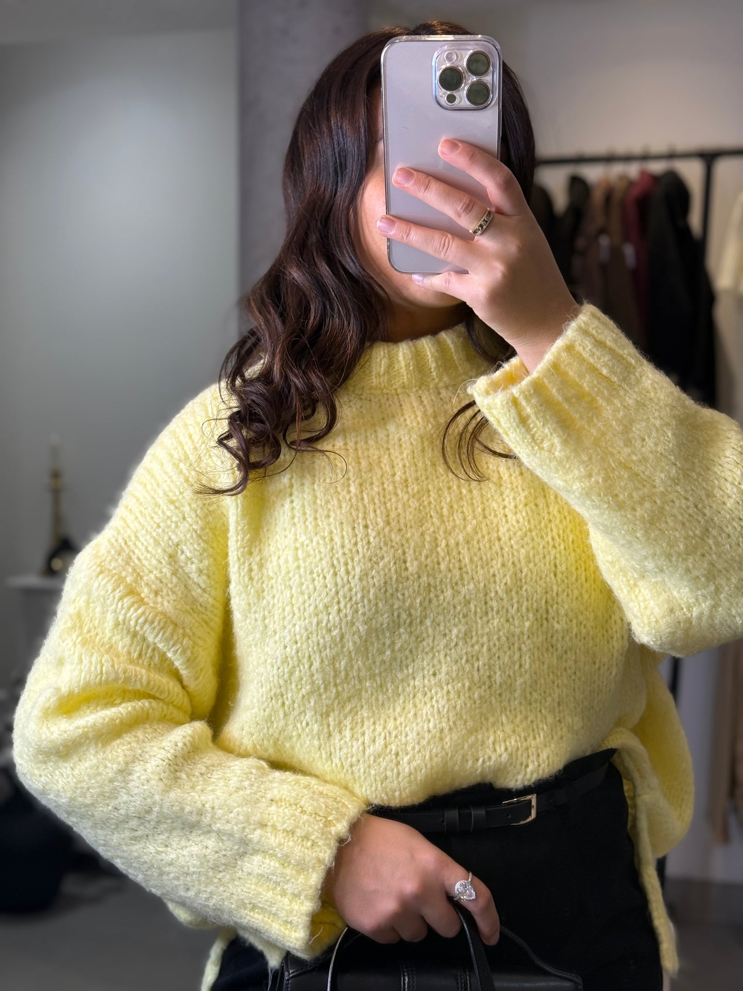 Pull Gaby jaune