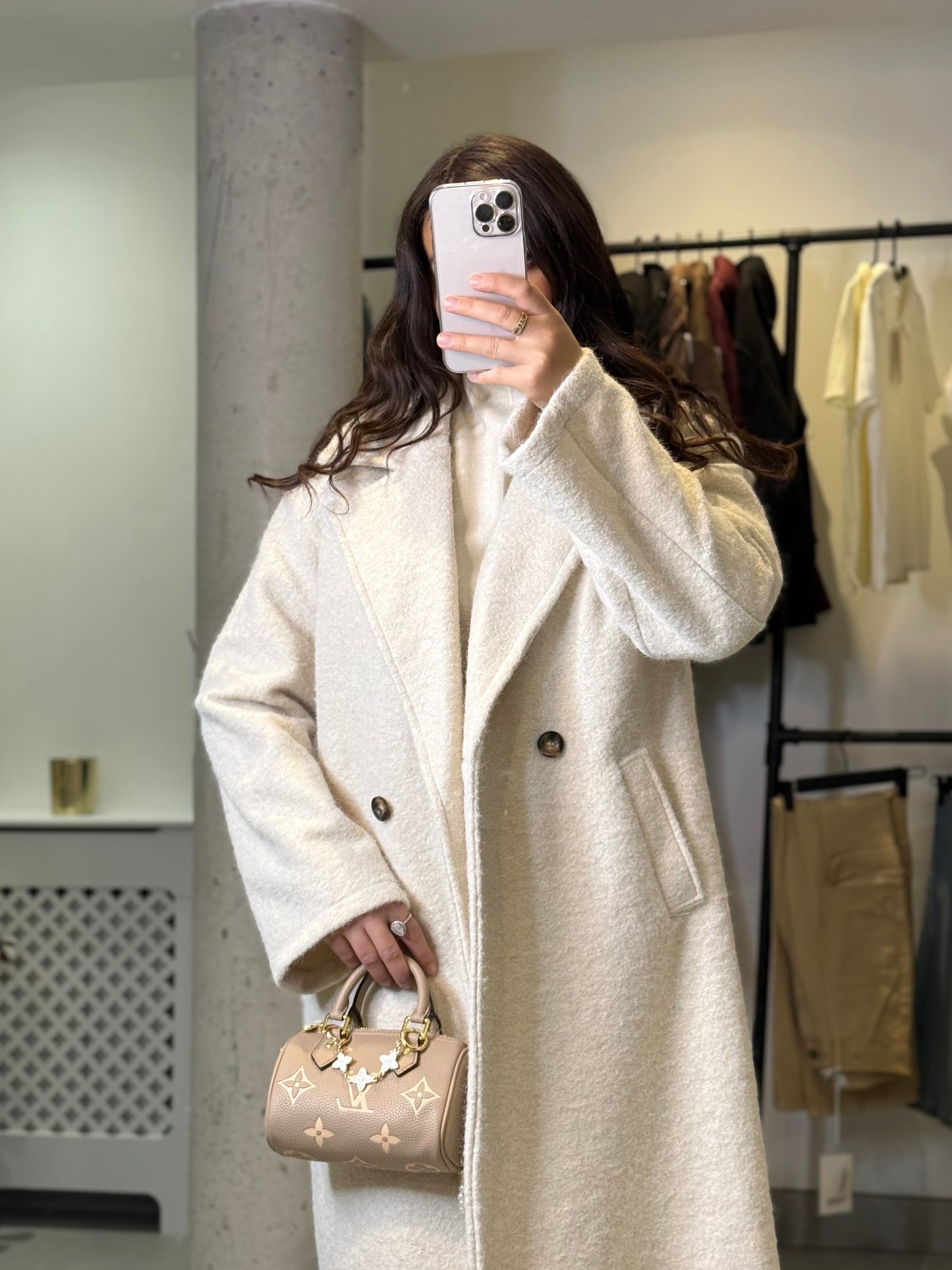 Manteau Lydia écru