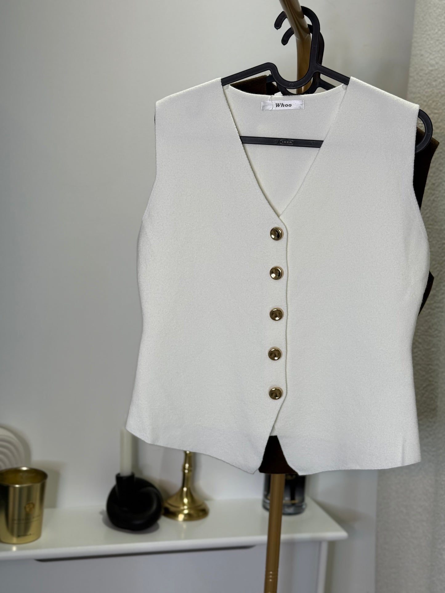 Gilet Anita blanc