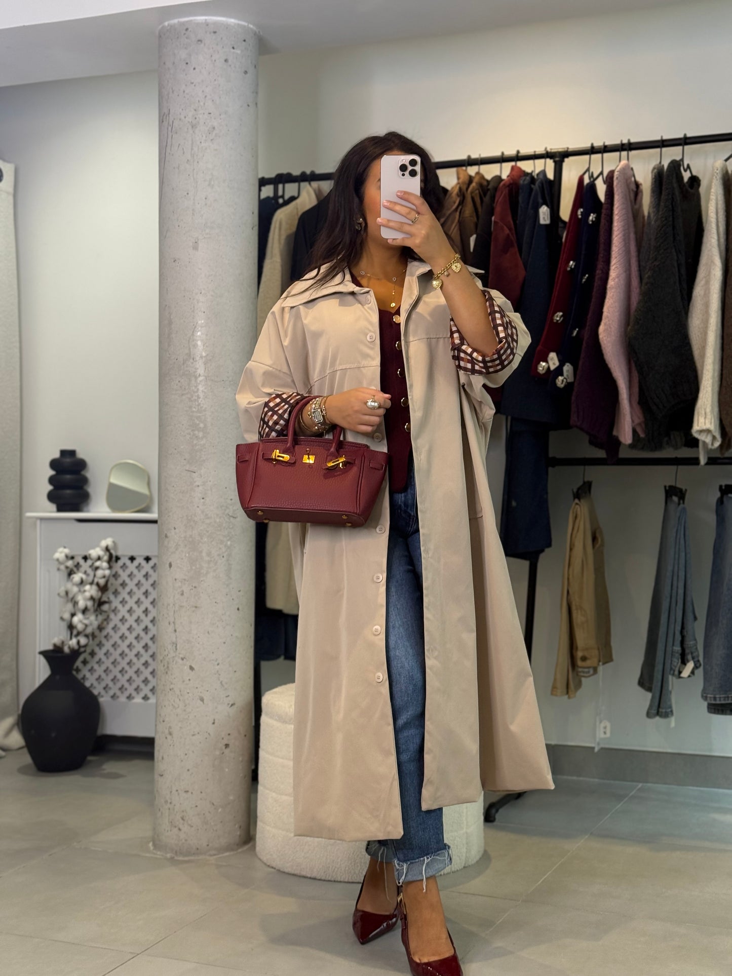 Trench Béa beige