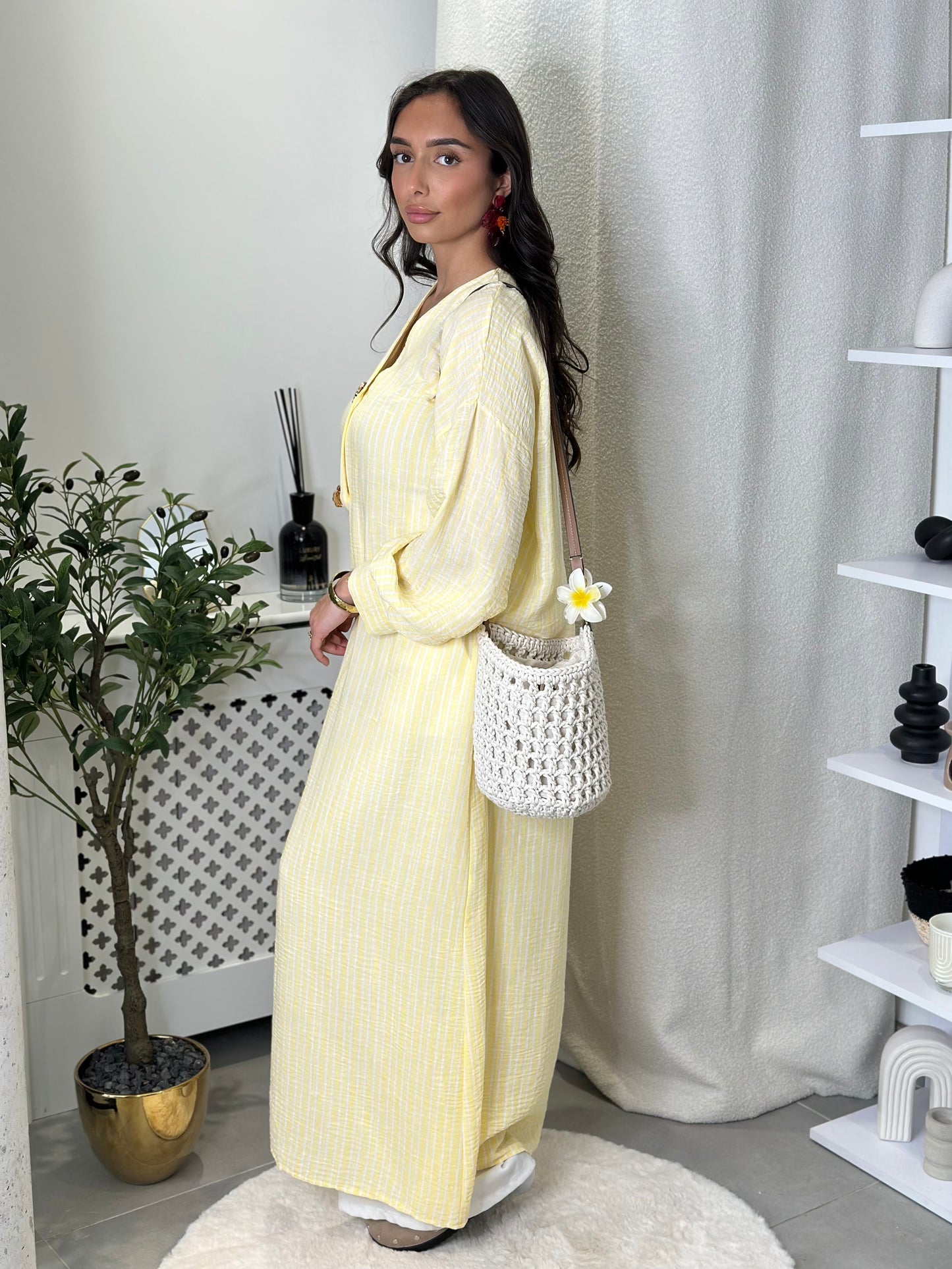 Kimono Carmen jaune