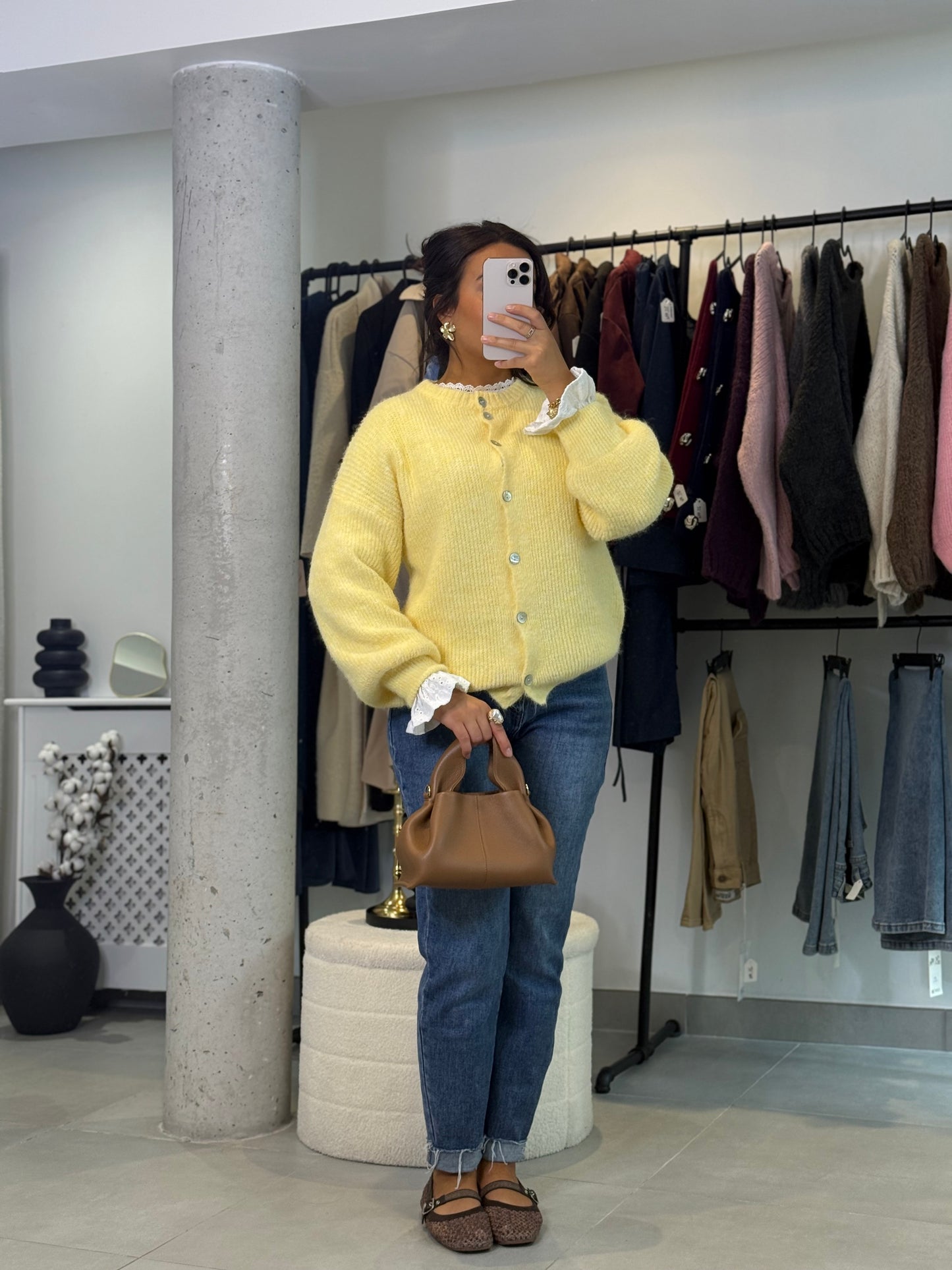Gilet Mina jaune