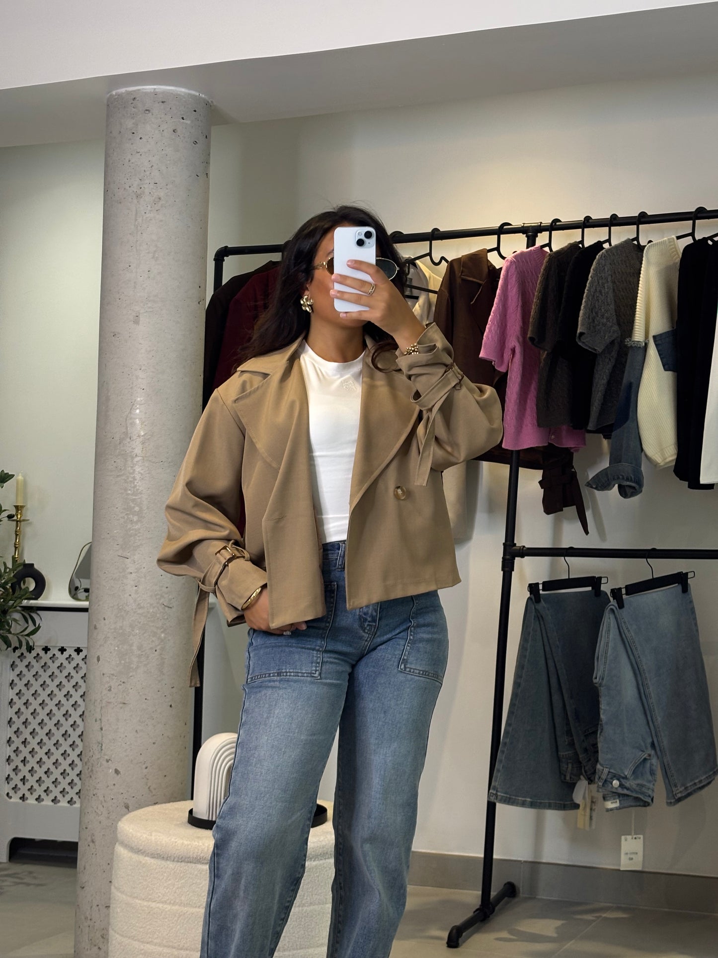 Trench Léane beige