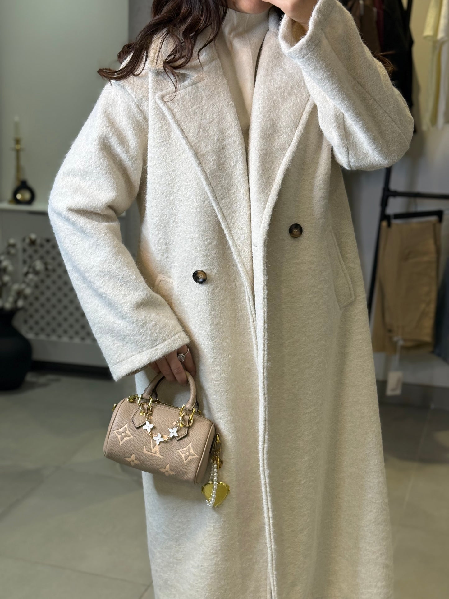 Manteau Lydia écru