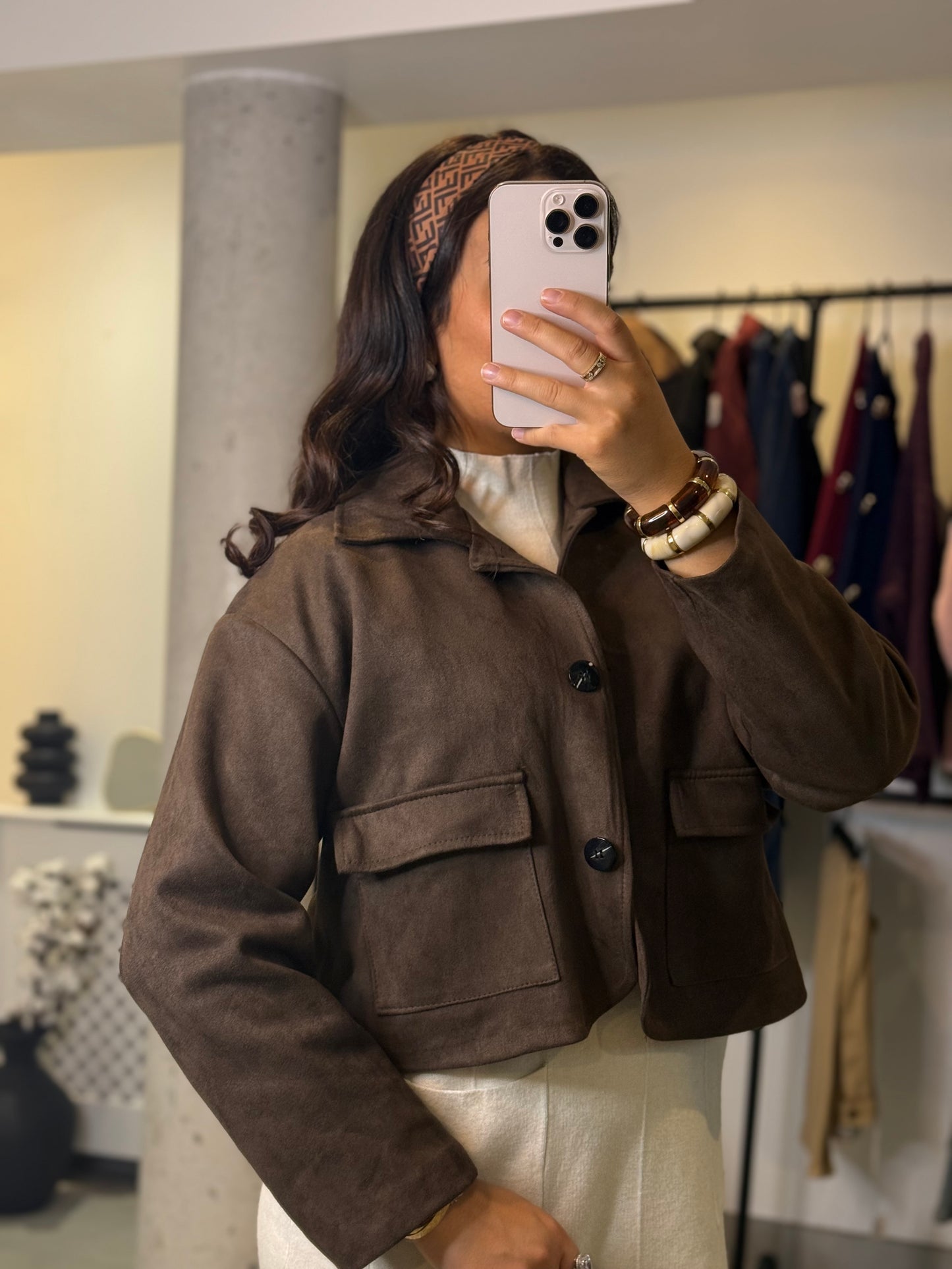 Veste Yass chocolat