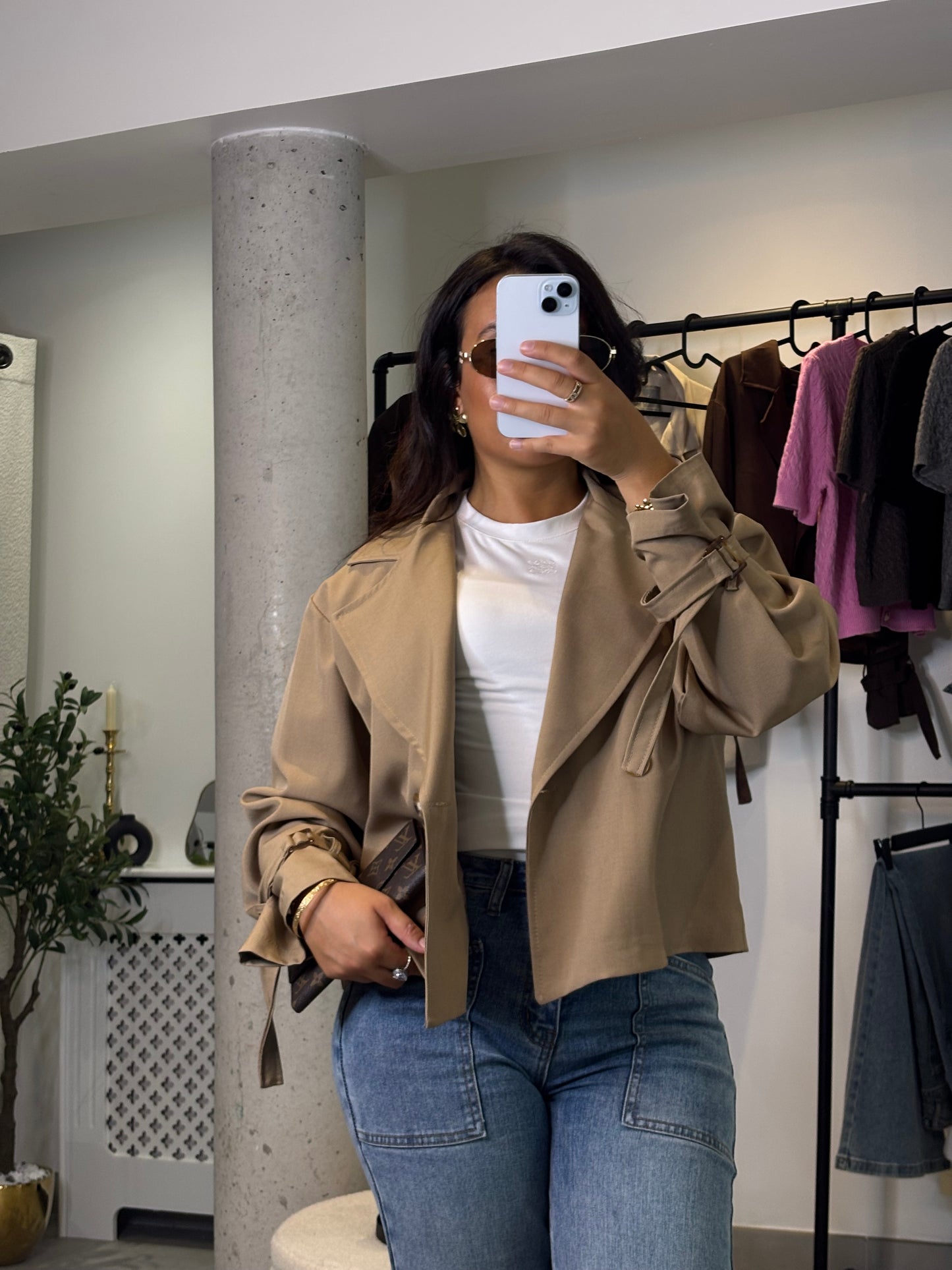 Trench Léane beige