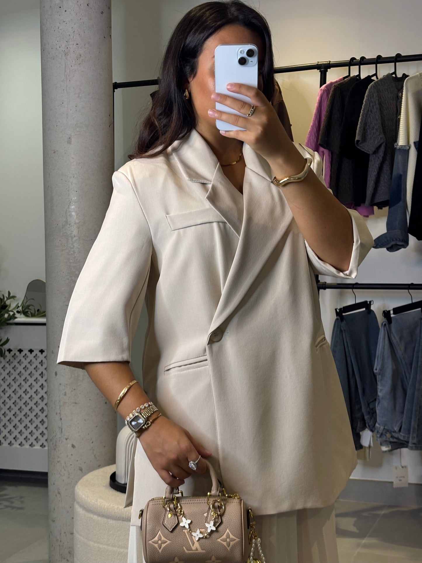 Blazer Clara beige