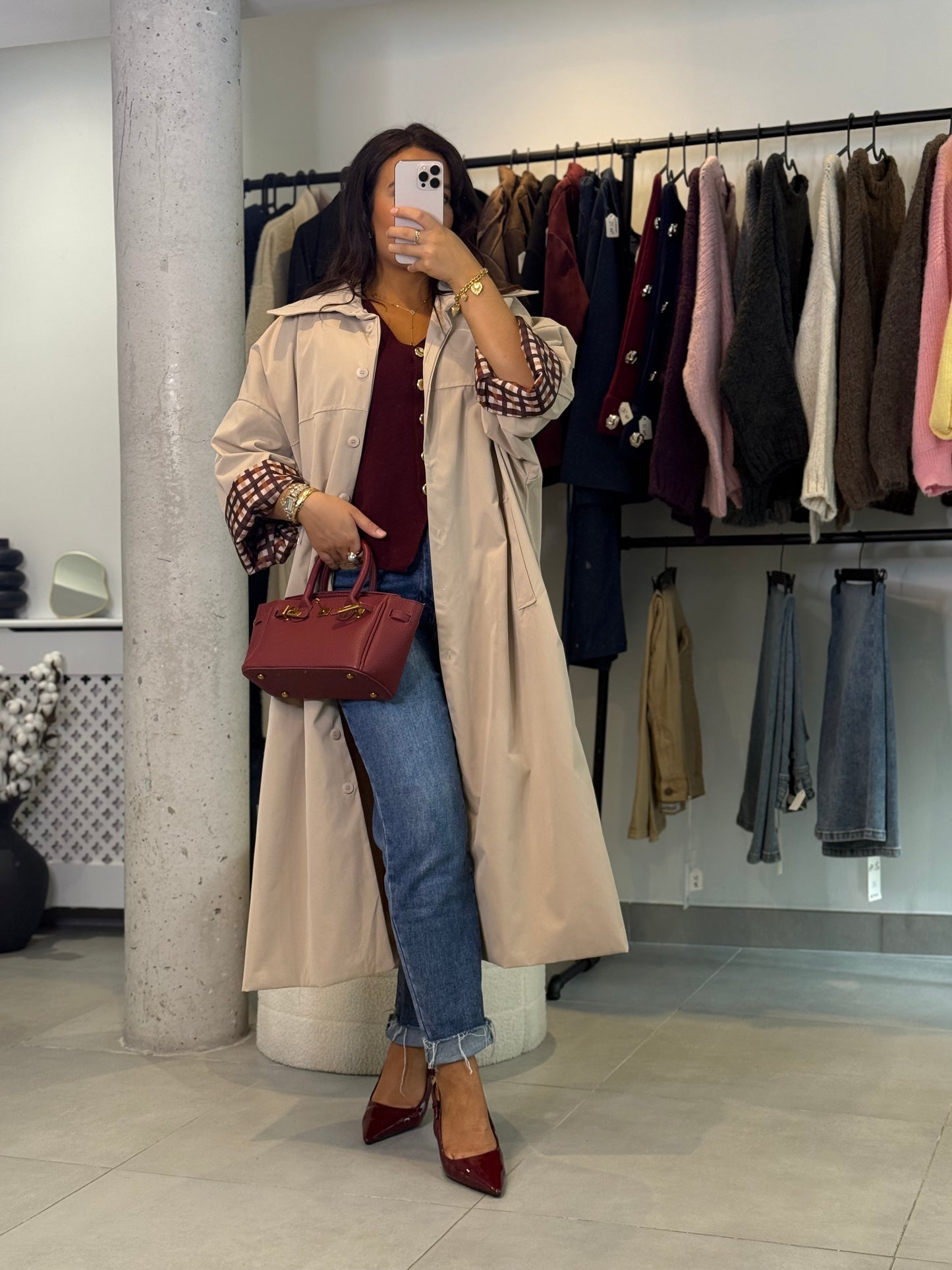 Trench Béa beige