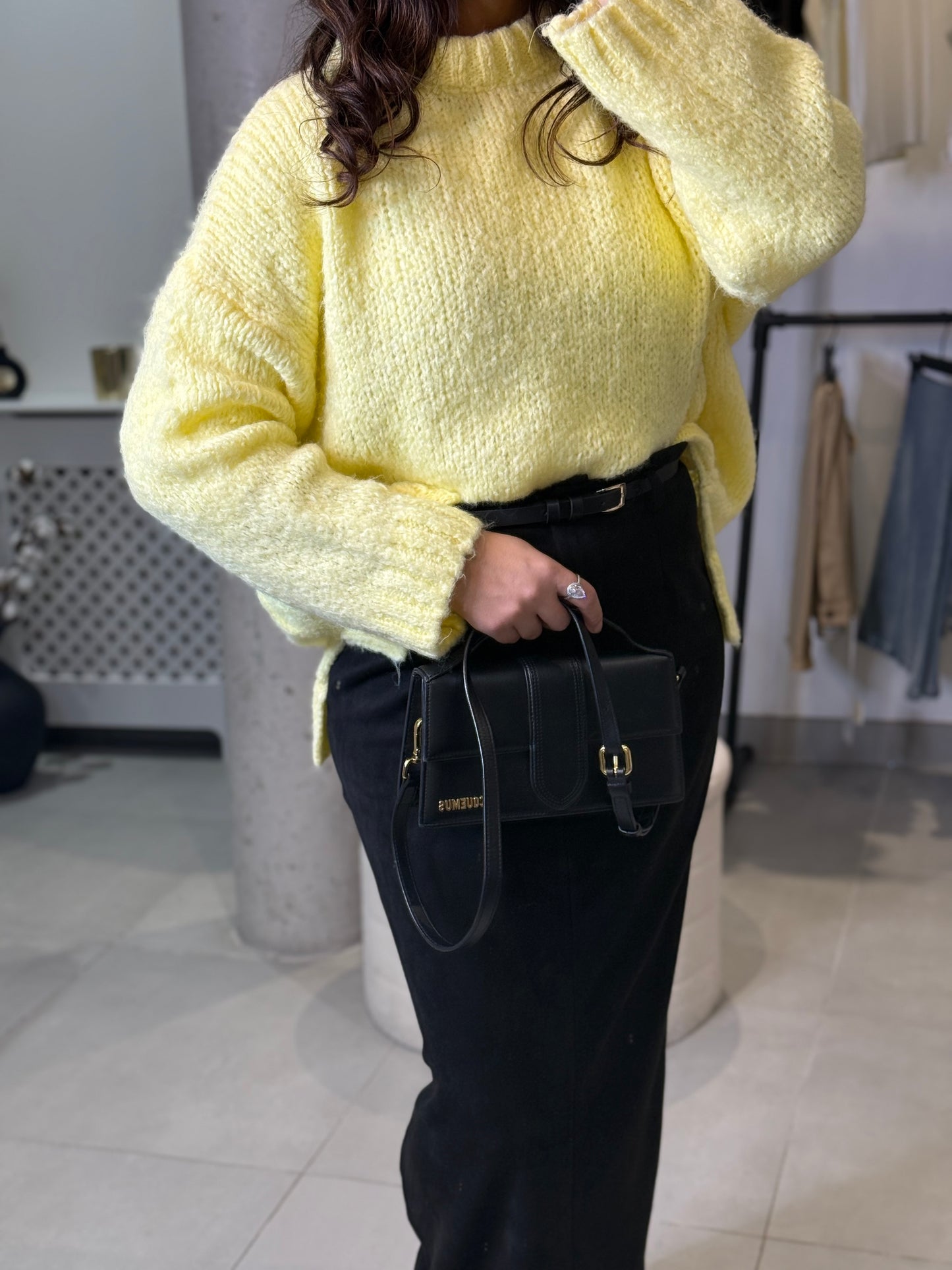 Pull Gaby jaune
