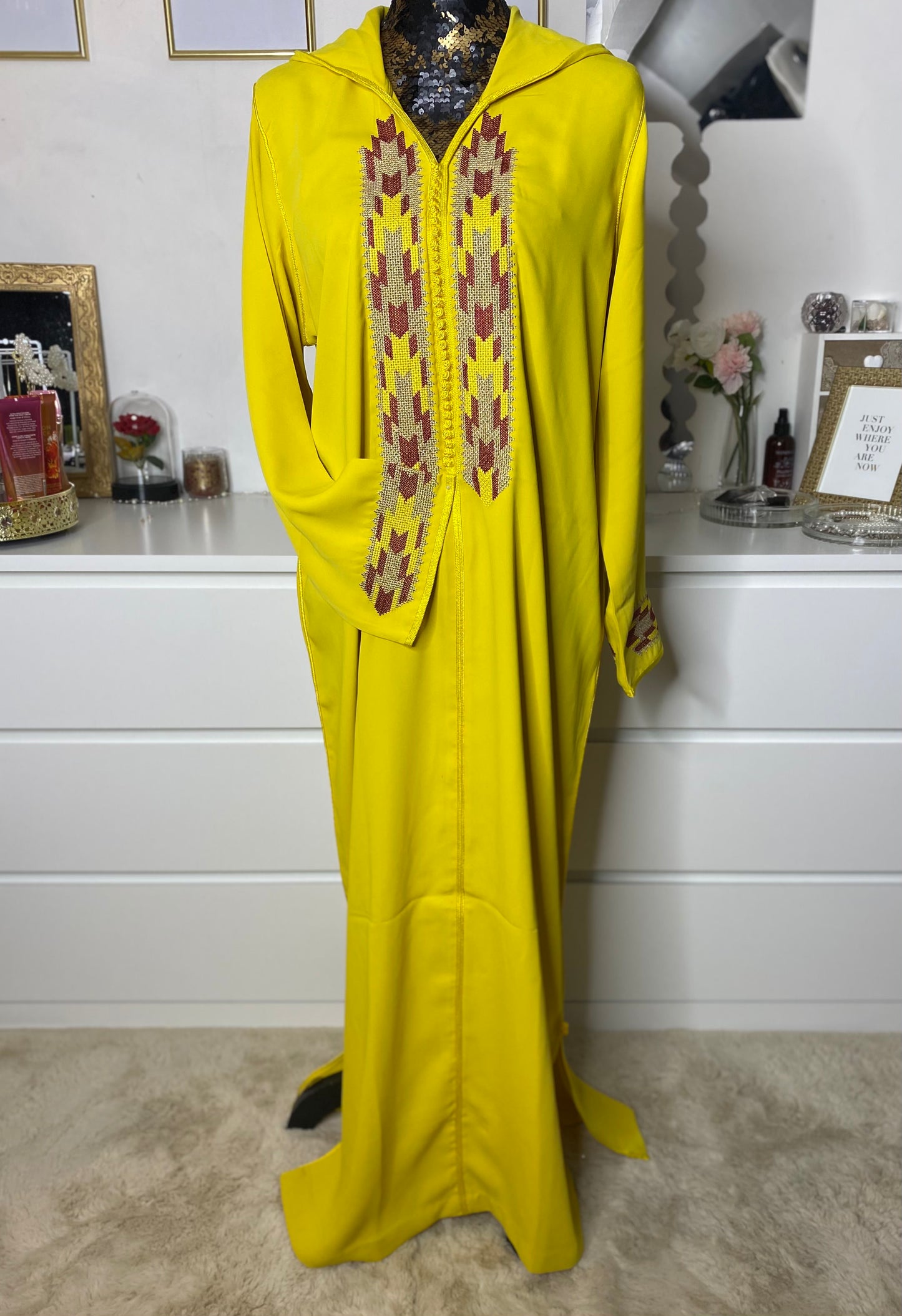 Jellaba jaune