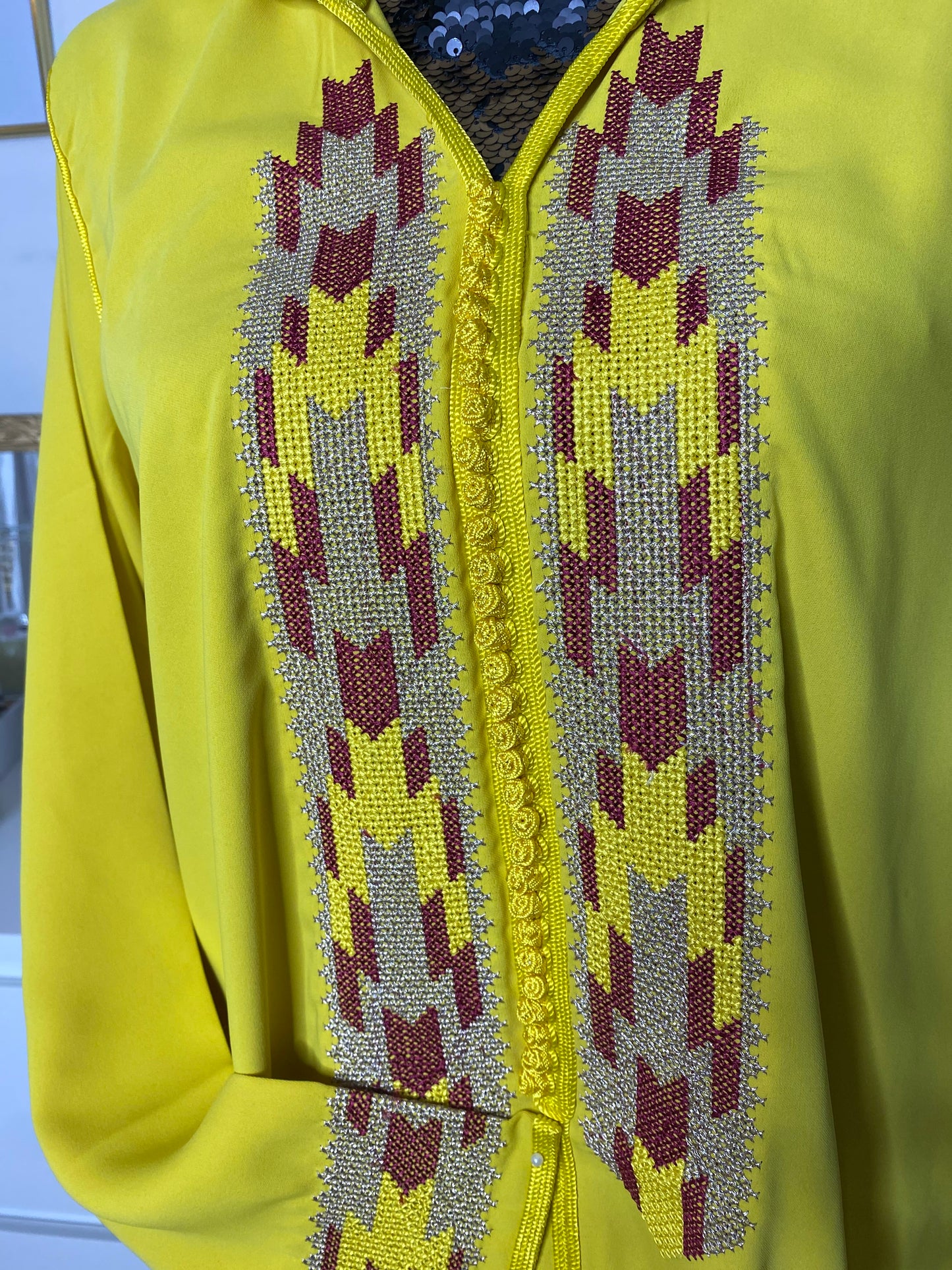 Jellaba jaune