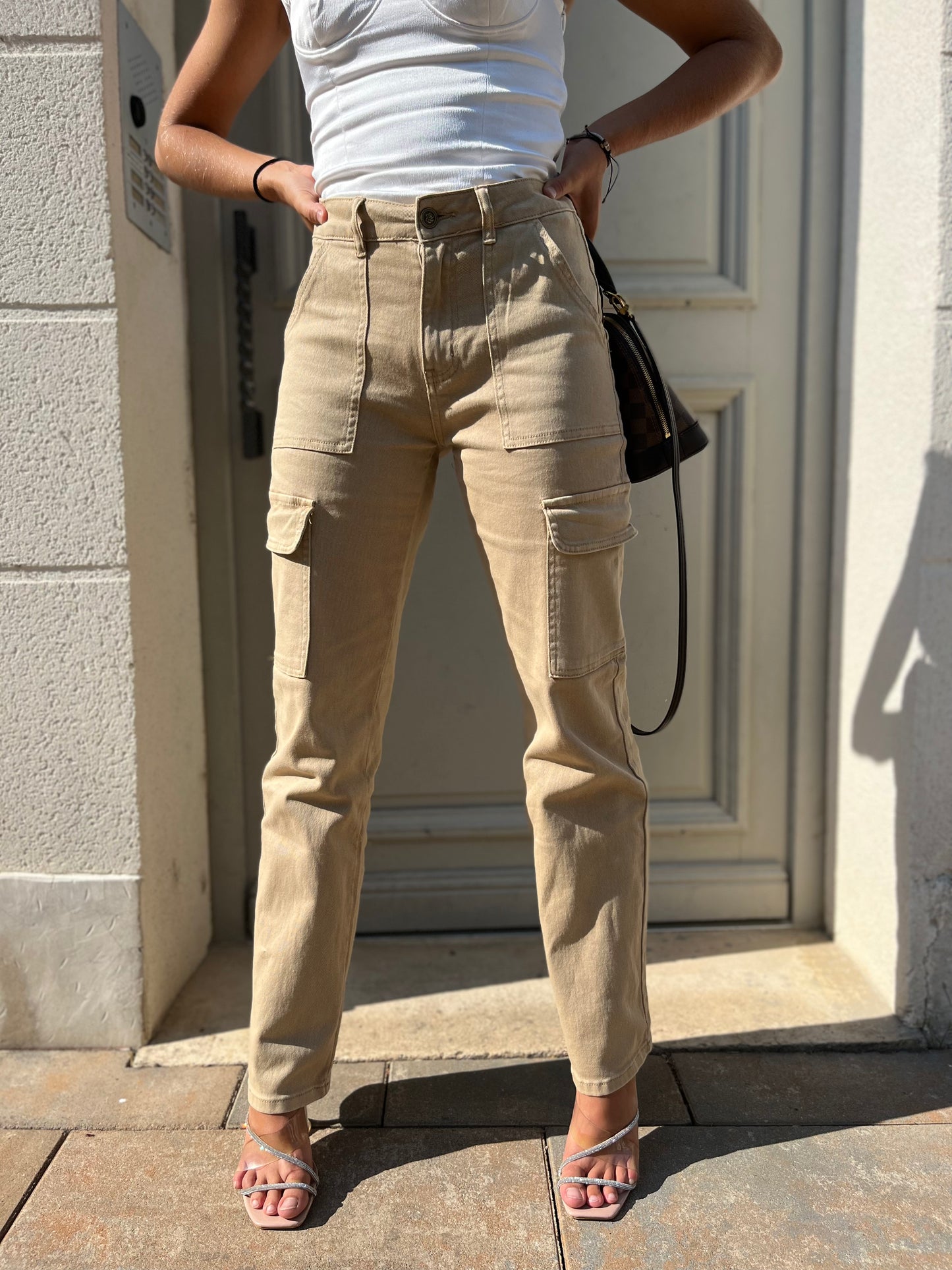 Jean Cargo Beige