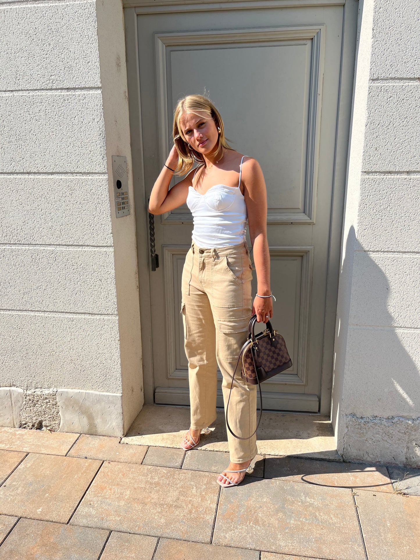 Jean Cargo Beige