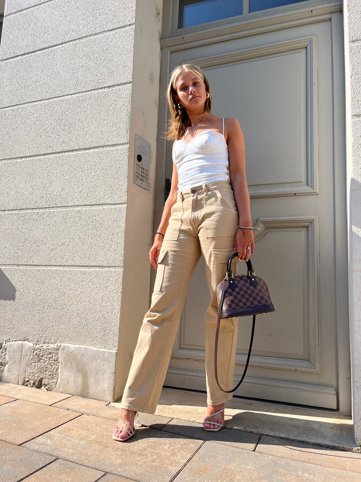 Jean Cargo Beige