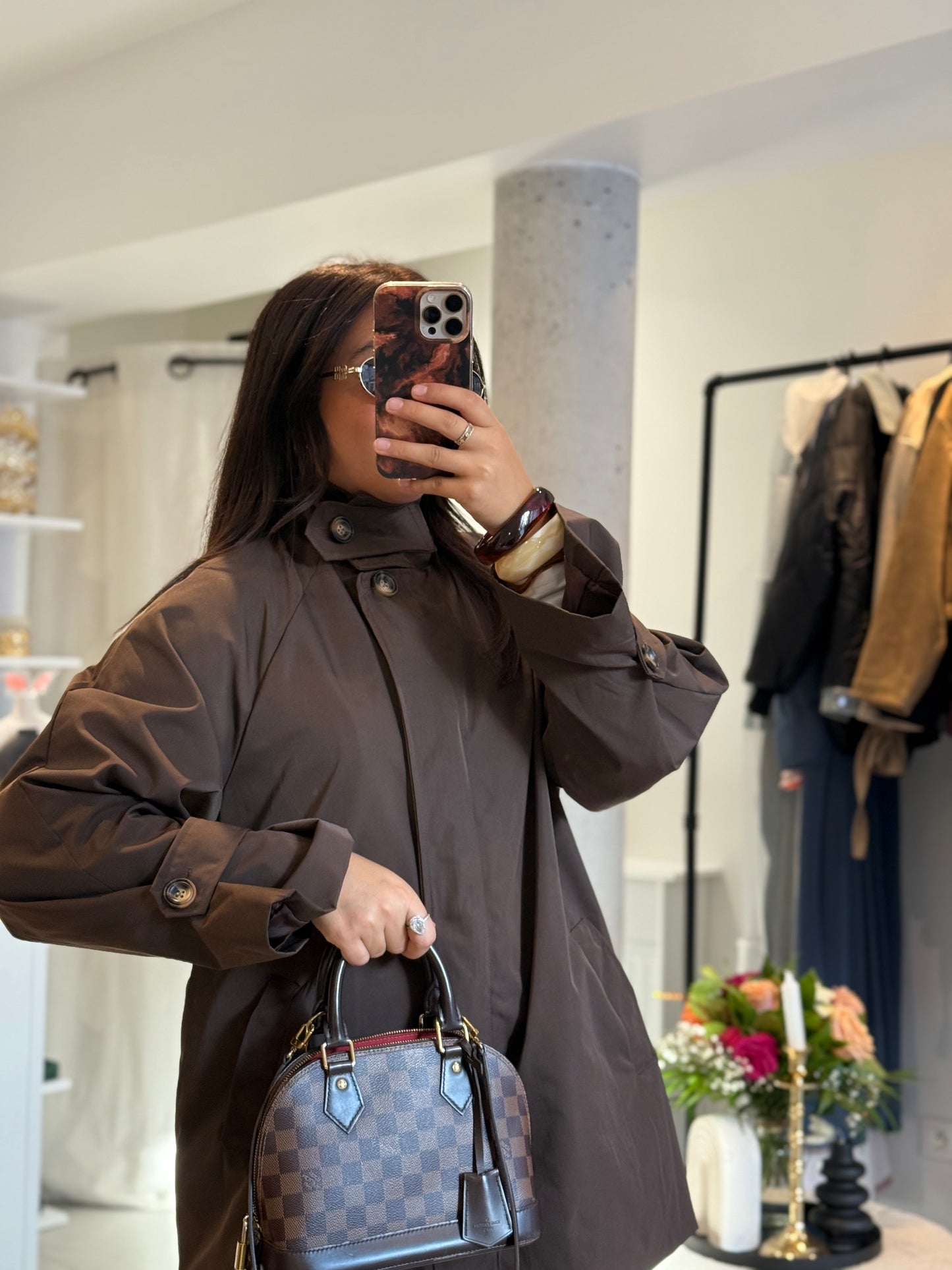 Veste Tessa marron