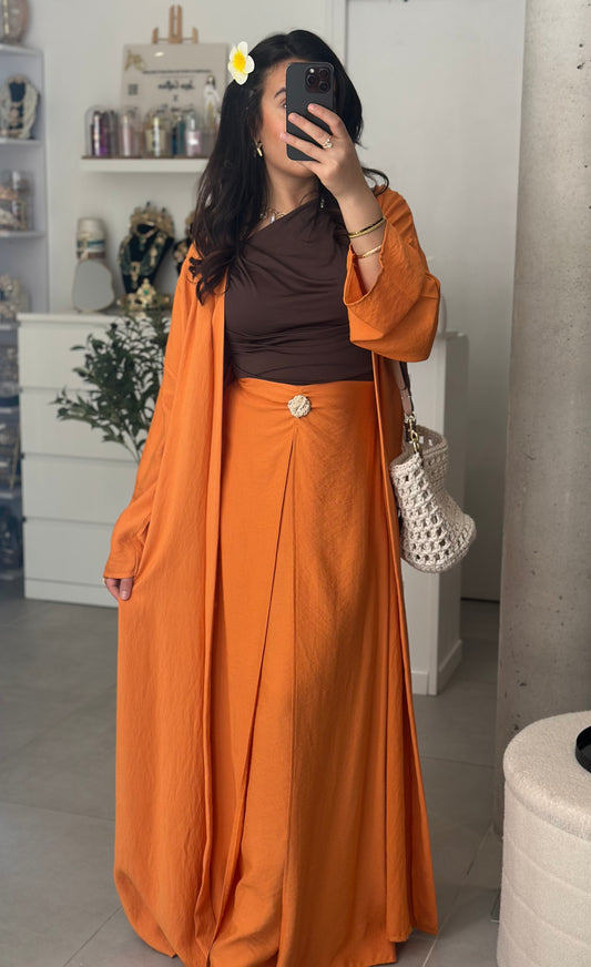 Ensemble Esme orange
