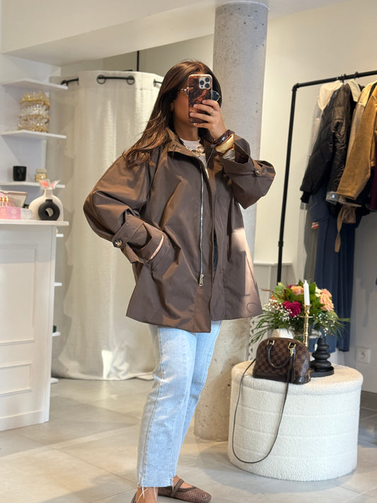 Veste Tessa marron