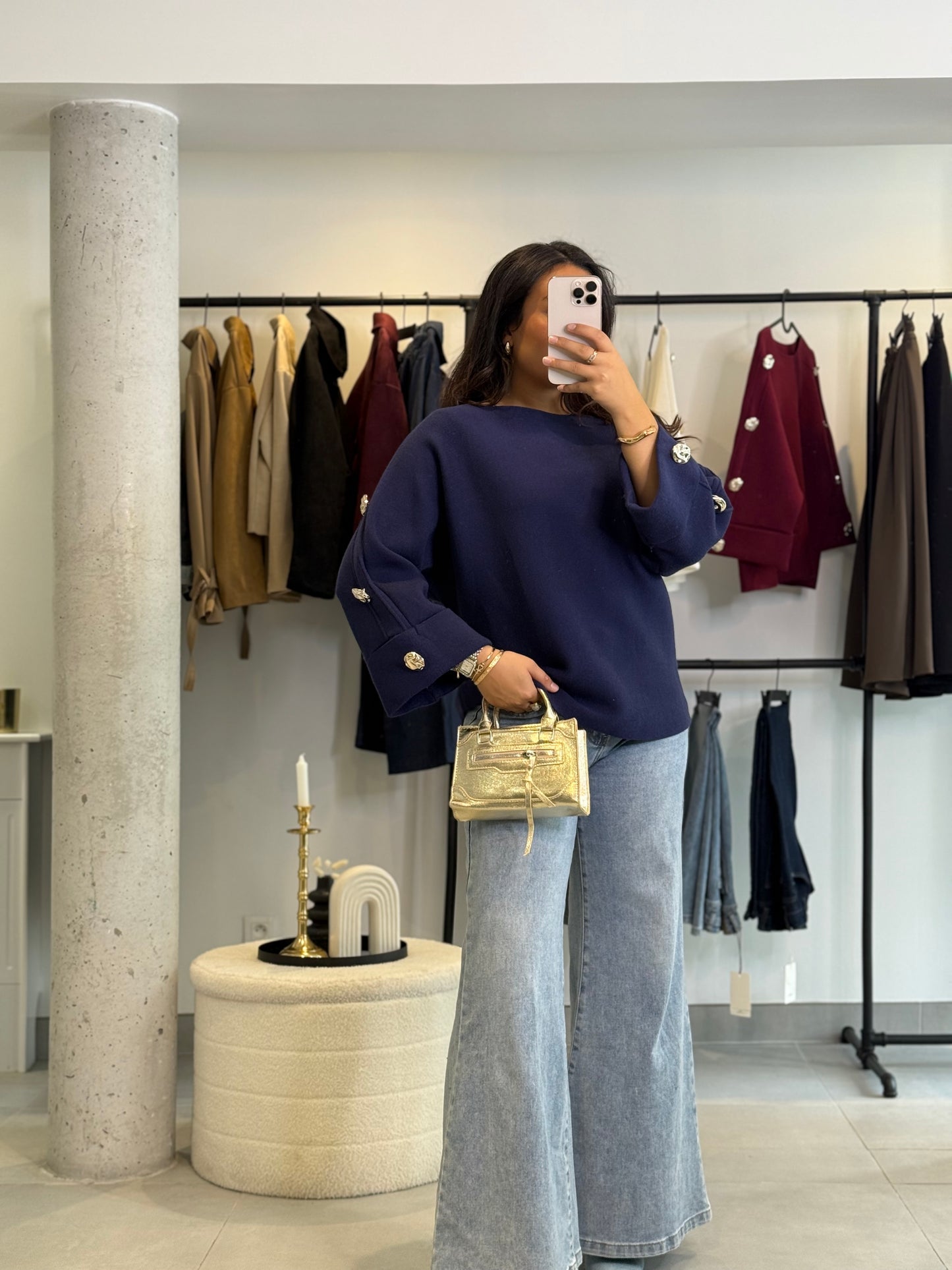 Pull Mery bleu