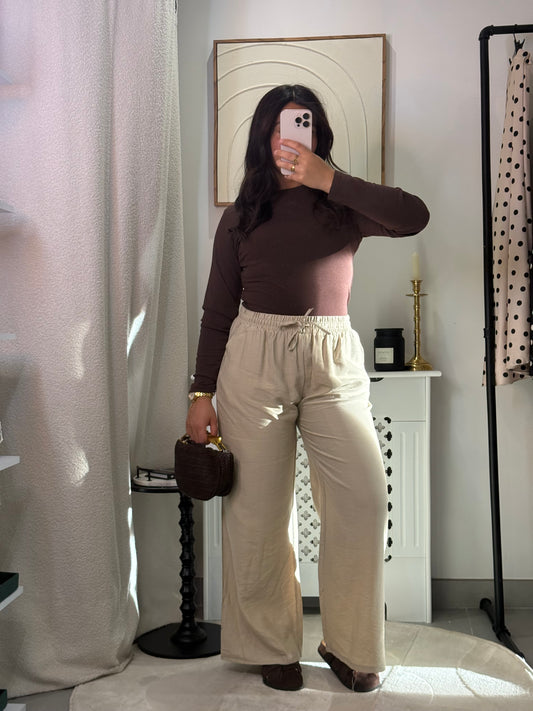 Pantalon Lynn beige