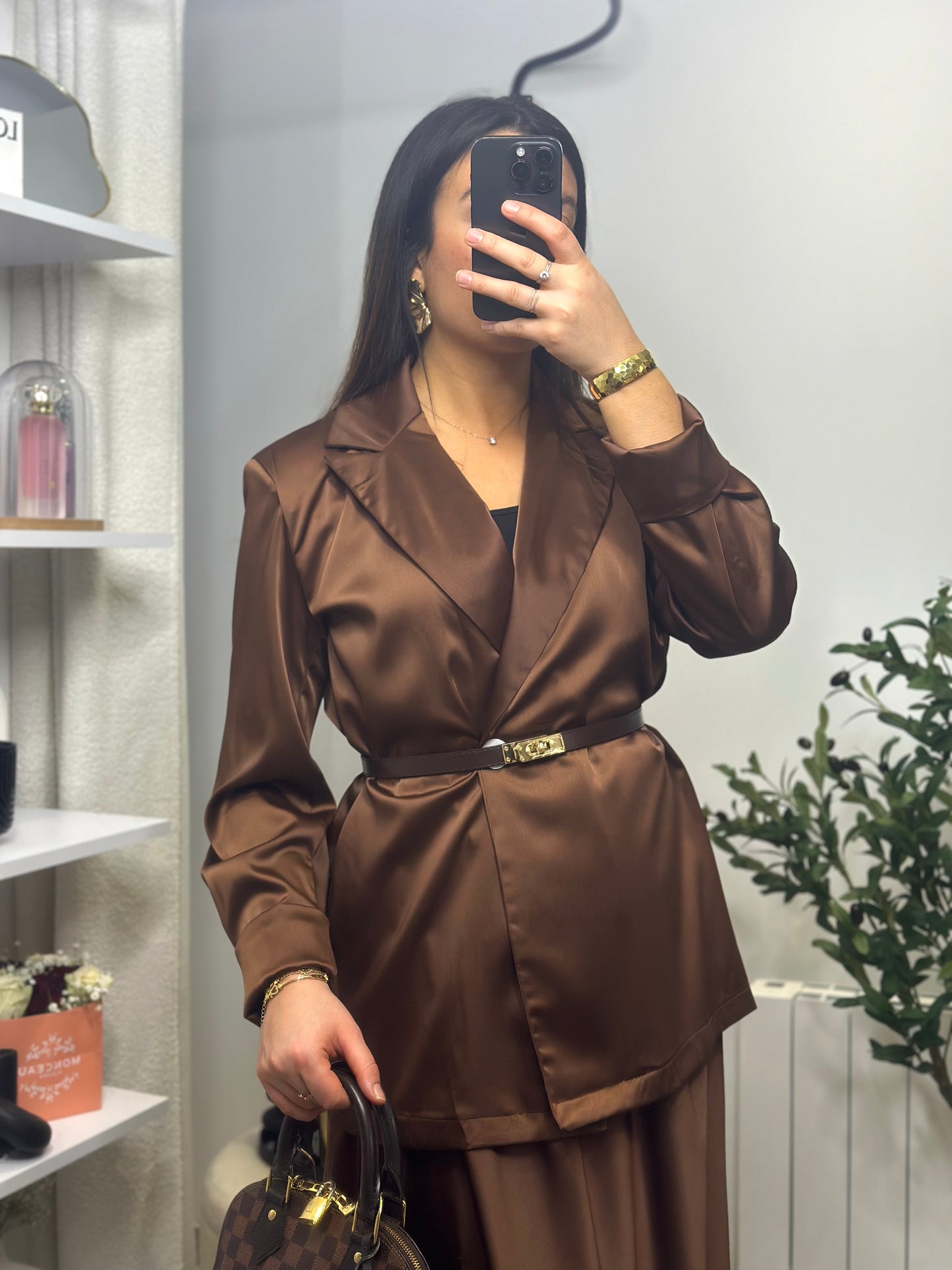 Ensemble Celya chocolat