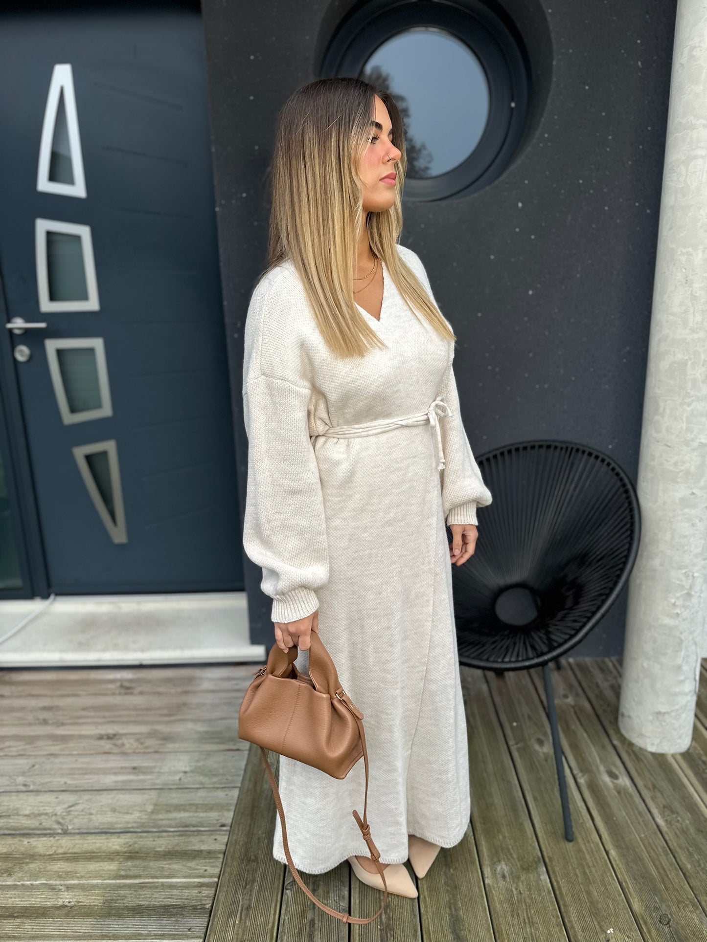 Robe Pull Sirine écru