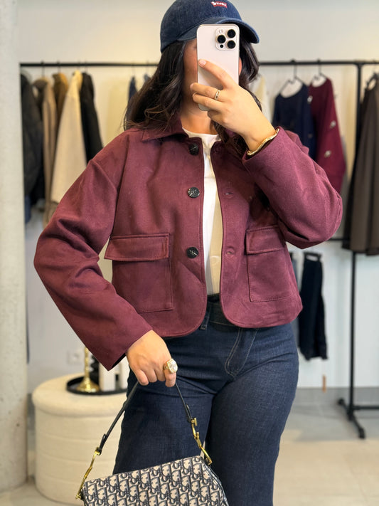 Veste Yass Bordeaux