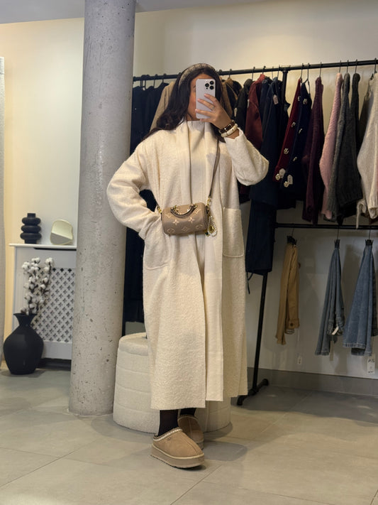 Veste Douce Écru