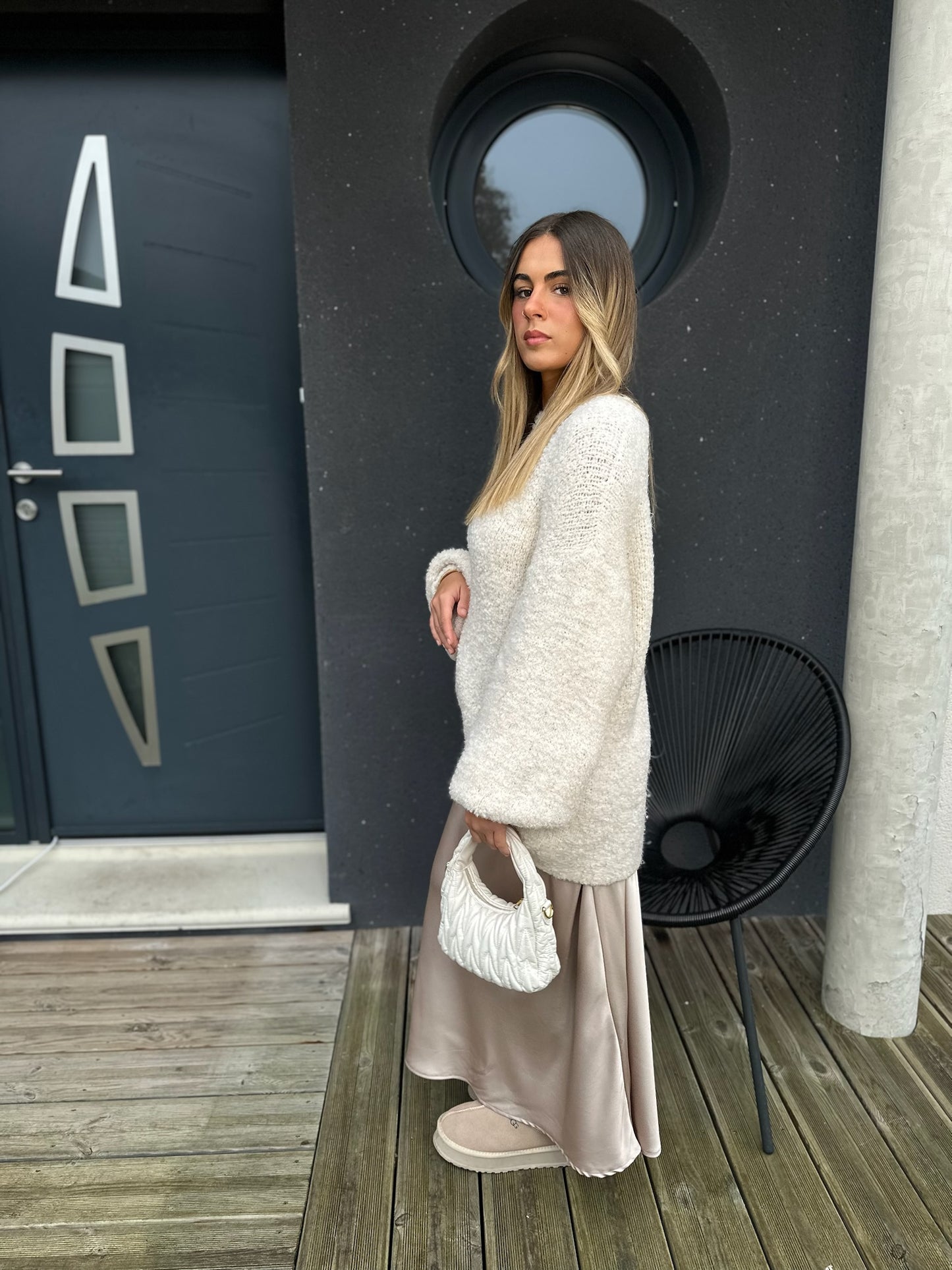 Pull Aleyna écru