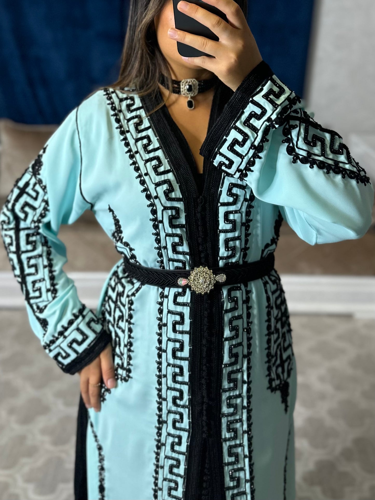 Lebsa Souad turquoise